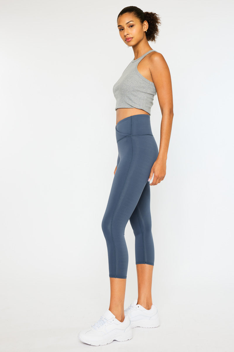 Venus Mid Rise Active Leggings for Women - High Waist Yoga Pants with Pockets - Perfect for Workout, Running, Gym & Lounge Wear
