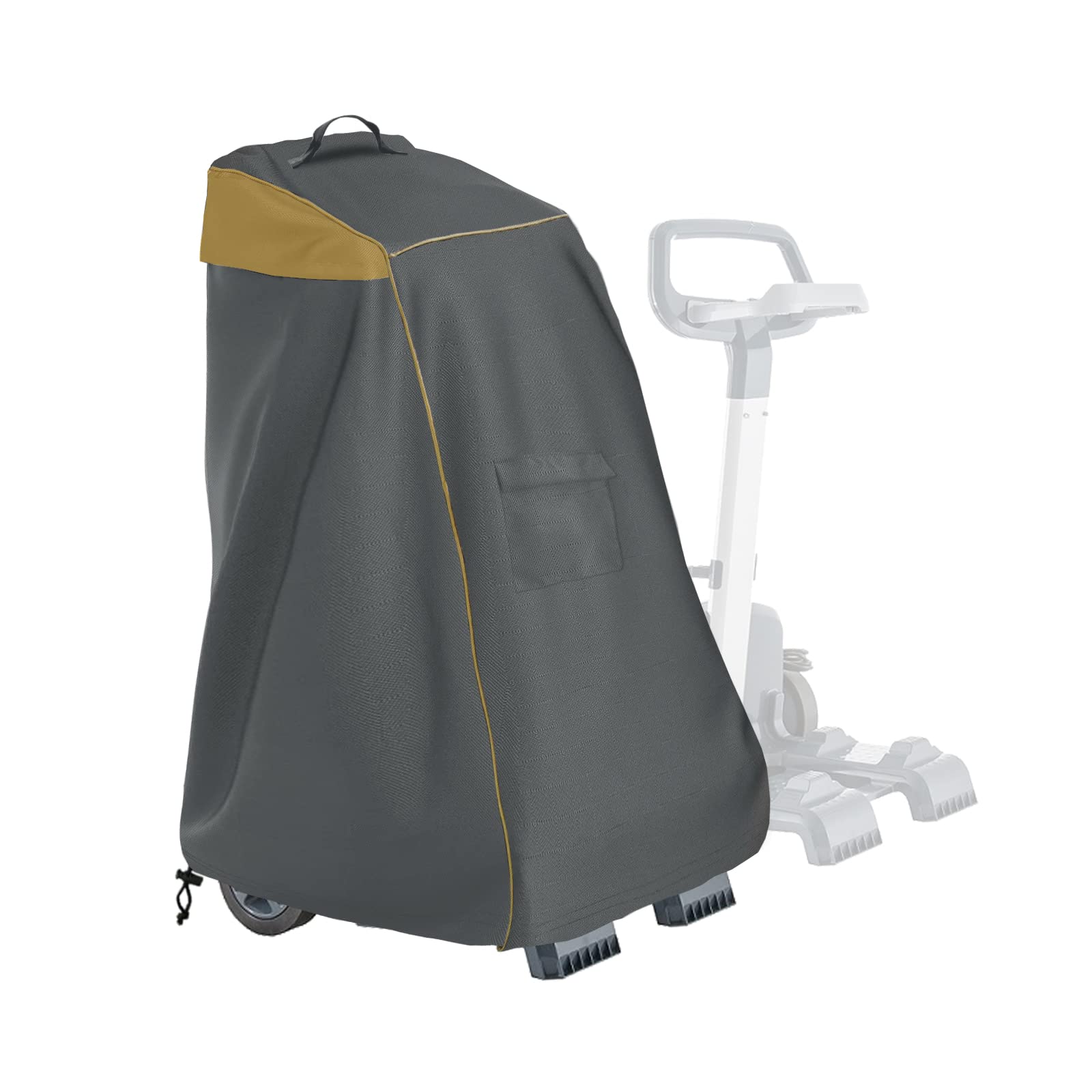 Waterproof Robotic Pool Cleaner Cover - Universal Fit for Most Brands, Outdoor Caddy Protection | Durable Pool Accessory for Easy Storage & Maintenance