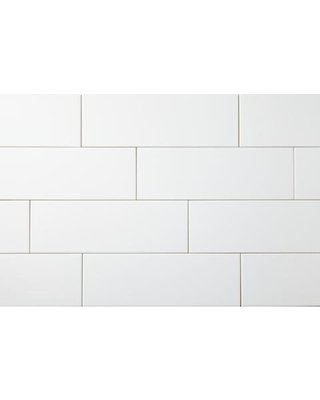 Premium White Ceramic Subway Tile 4x12 Gloss Finish - Waterproof Kitchen Backsplash, Bathroom Shower Wall, Fireplace & Accent Decor (10 Sqft Box) - Easy to Clean & Install for Modern Home Renovation