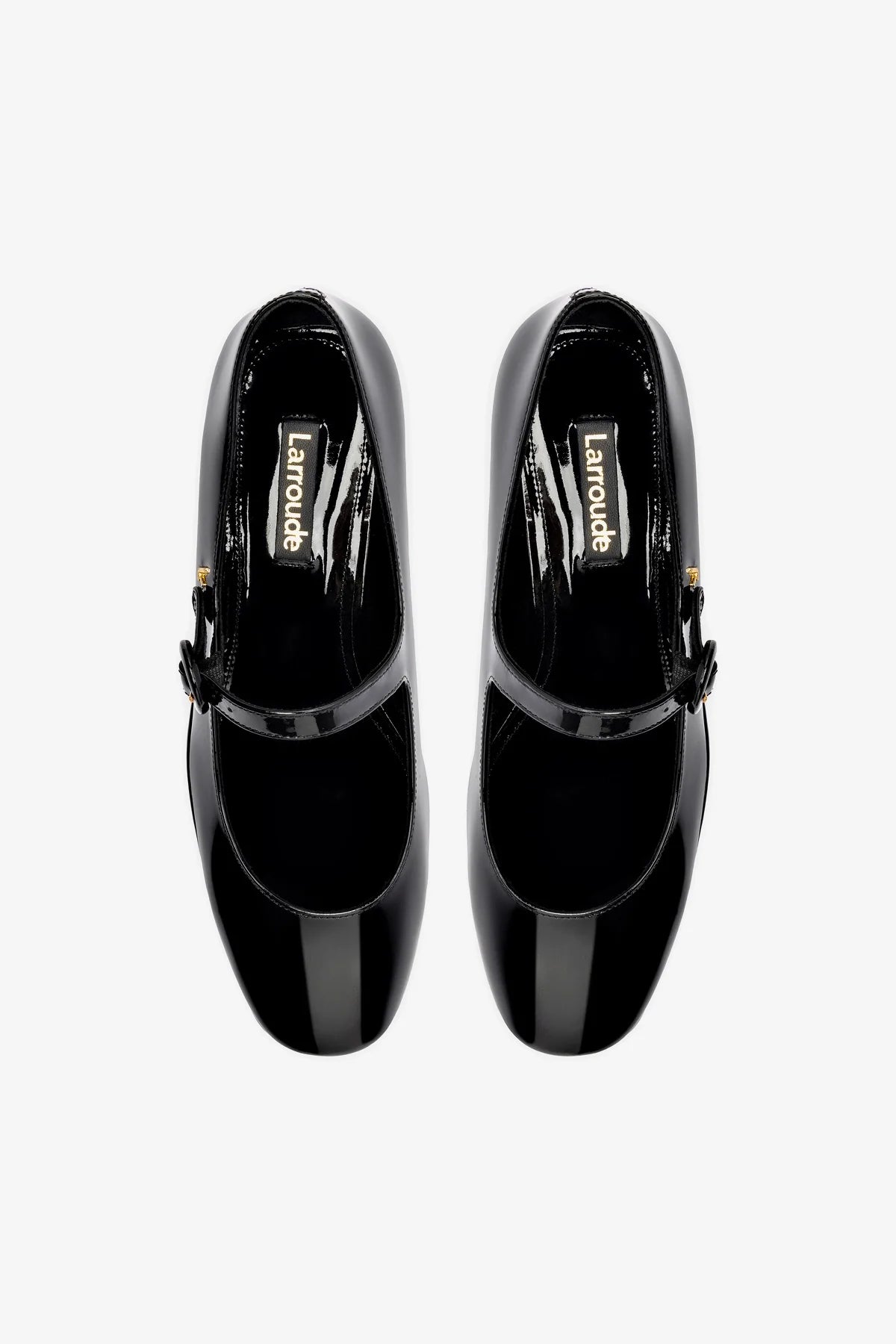 Blair Flatform Sandals in Black Patent Leather - Stylish & Comfortable Women's Shoes for Casual Outings, Work & Summer Wear