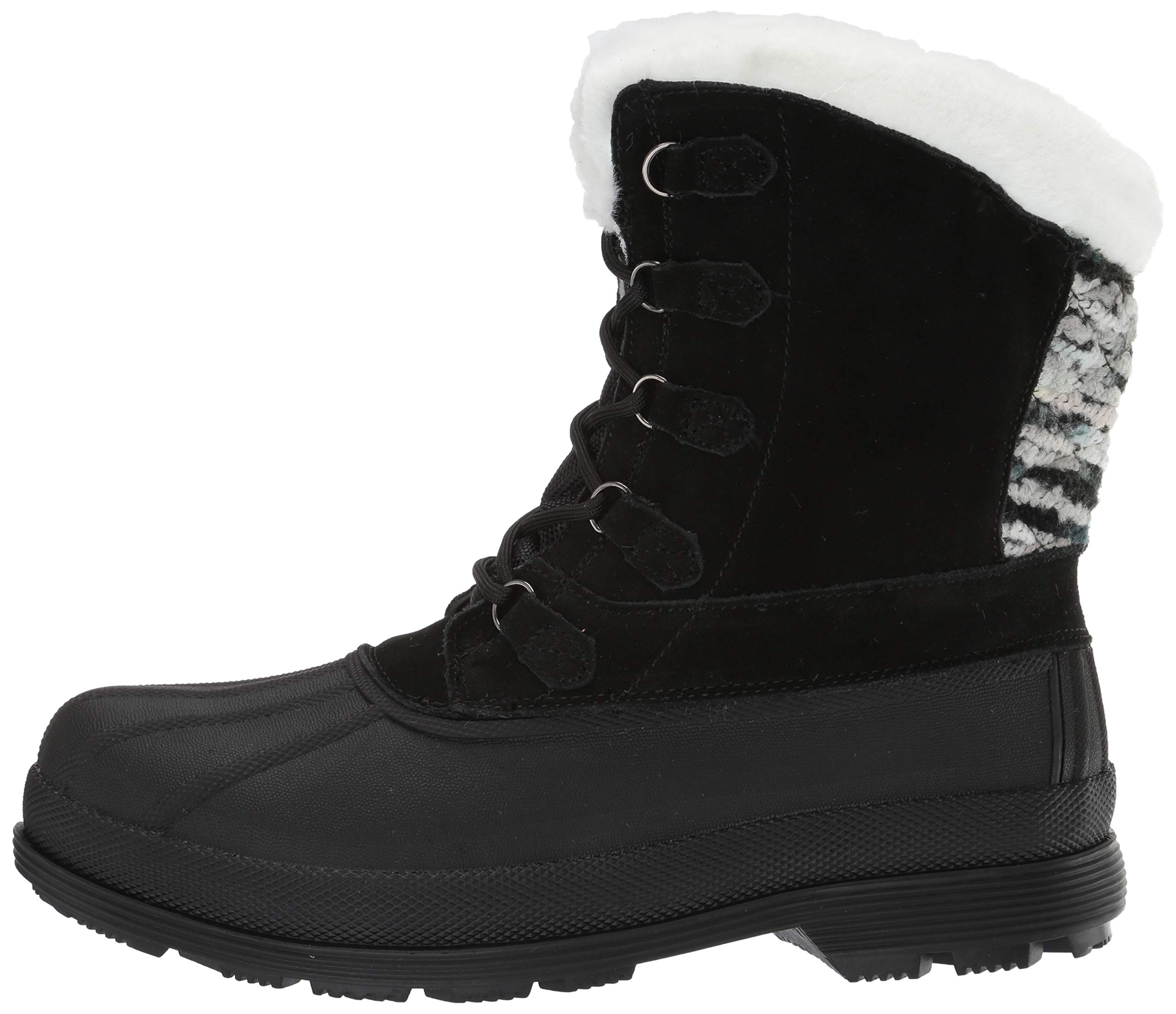 Propét Women's Lumi Tall Lace Boots - Waterproof Winter Snow Boots with Cushioned Insoles for Comfort & Warmth - Perfect for Hiking, Walking, and Cold Weather Outdoor Activities
