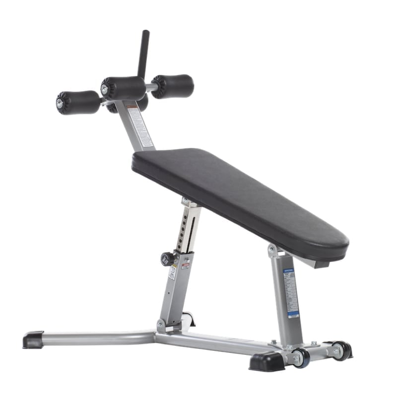 TuffStuff Evolution CAB 335 Adjustable Abdominal Bench - Premium Home Gym Equipment for Core Workouts & Strength Training - Perfect for Home Fitness, CrossFit & Bodybuilding