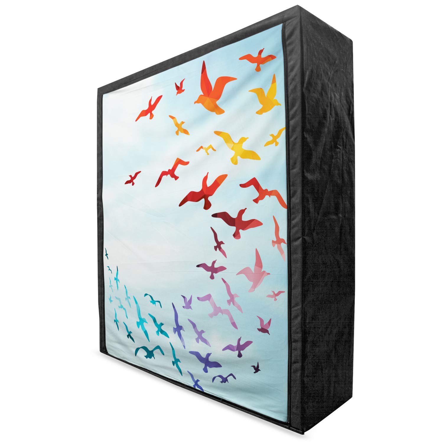 Ambesonne Birds Portable Fabric Wardrobe - 59