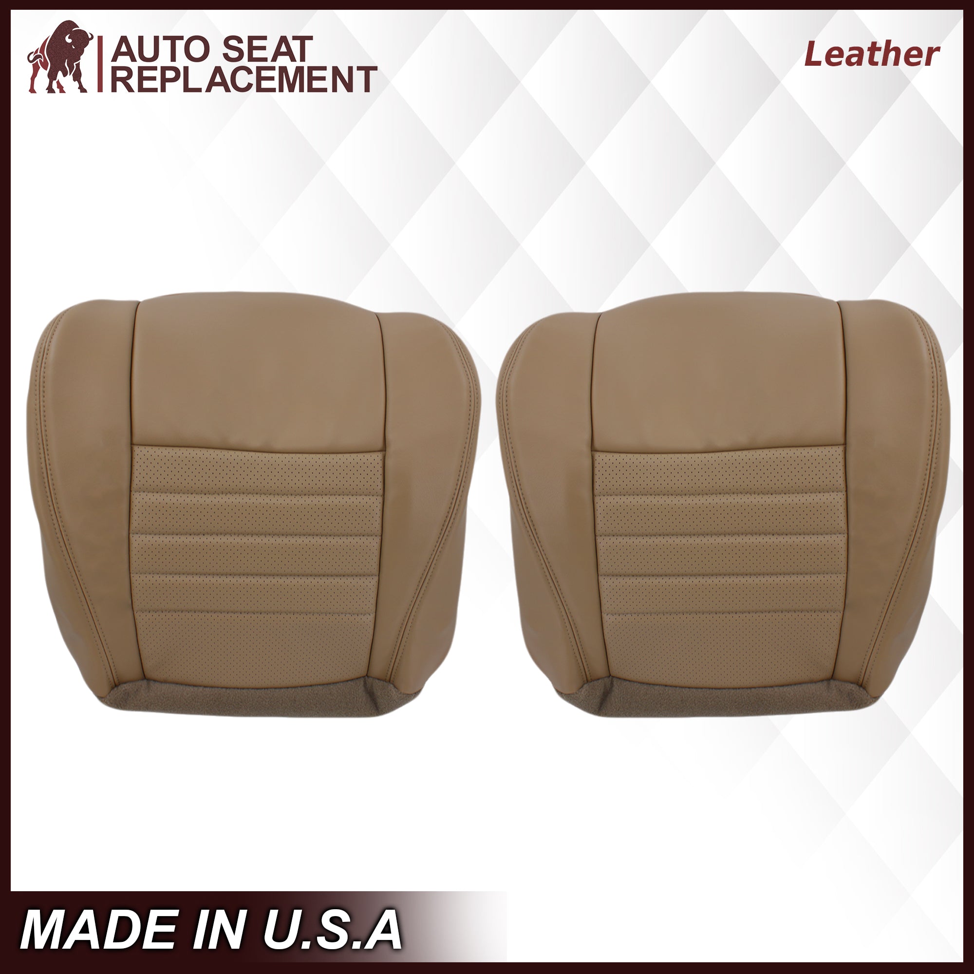 1999-2004 Ford Mustang GT Convertible Top in Medium Parchment Tan - Replacement Soft Top for Classic Mustang Models | Perfect for Restoration Projects & Car Enthusiasts