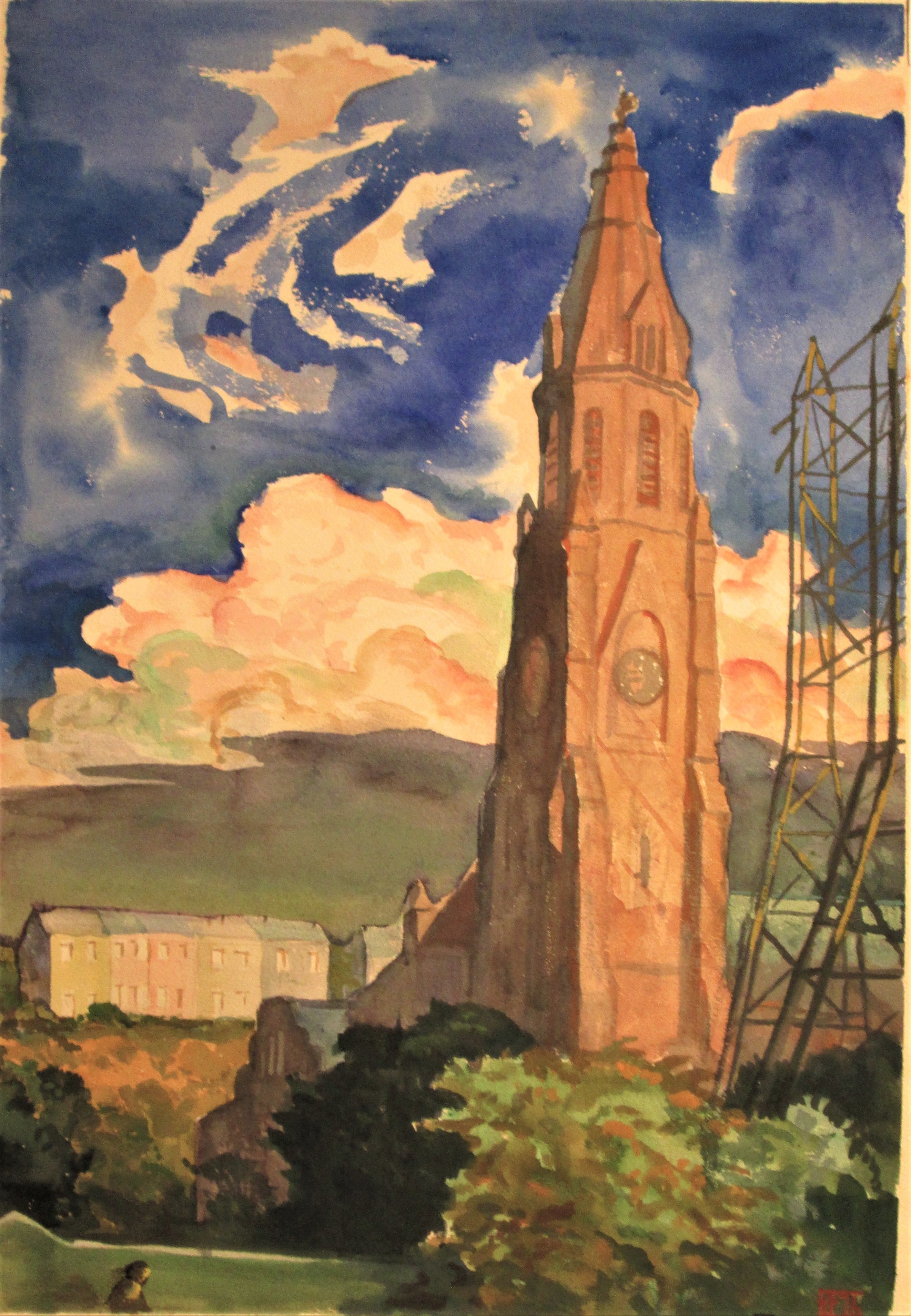 Richard Estell: St. John's Spire - Gothic Cathedral Architecture Model for Home Decor & Collectors | Perfect for Church Displays, Office Decor, and Medieval History Enthusiasts