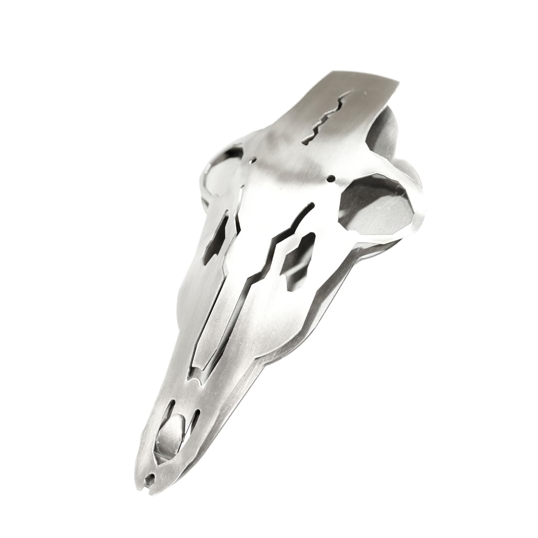 Do-All Outdoors Dead Deer Iron Buck - Small Silver Hunting Accessory for Deer Processing & Game Meat Handling