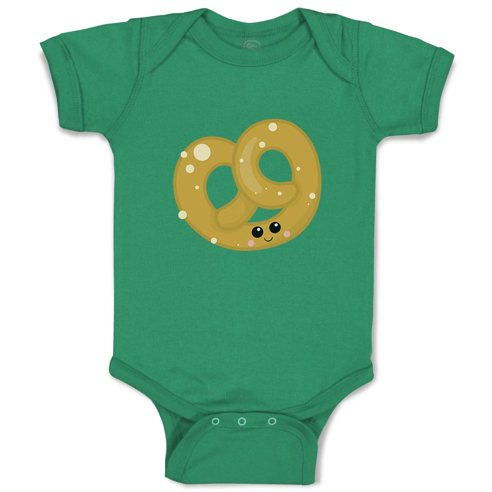 Custom Personalized Funny Pretzel Baby Bodysuit - 100% Cotton Boy & Girl Infant Onesie - Perfect for Photo Shoots, Holidays & Family Events