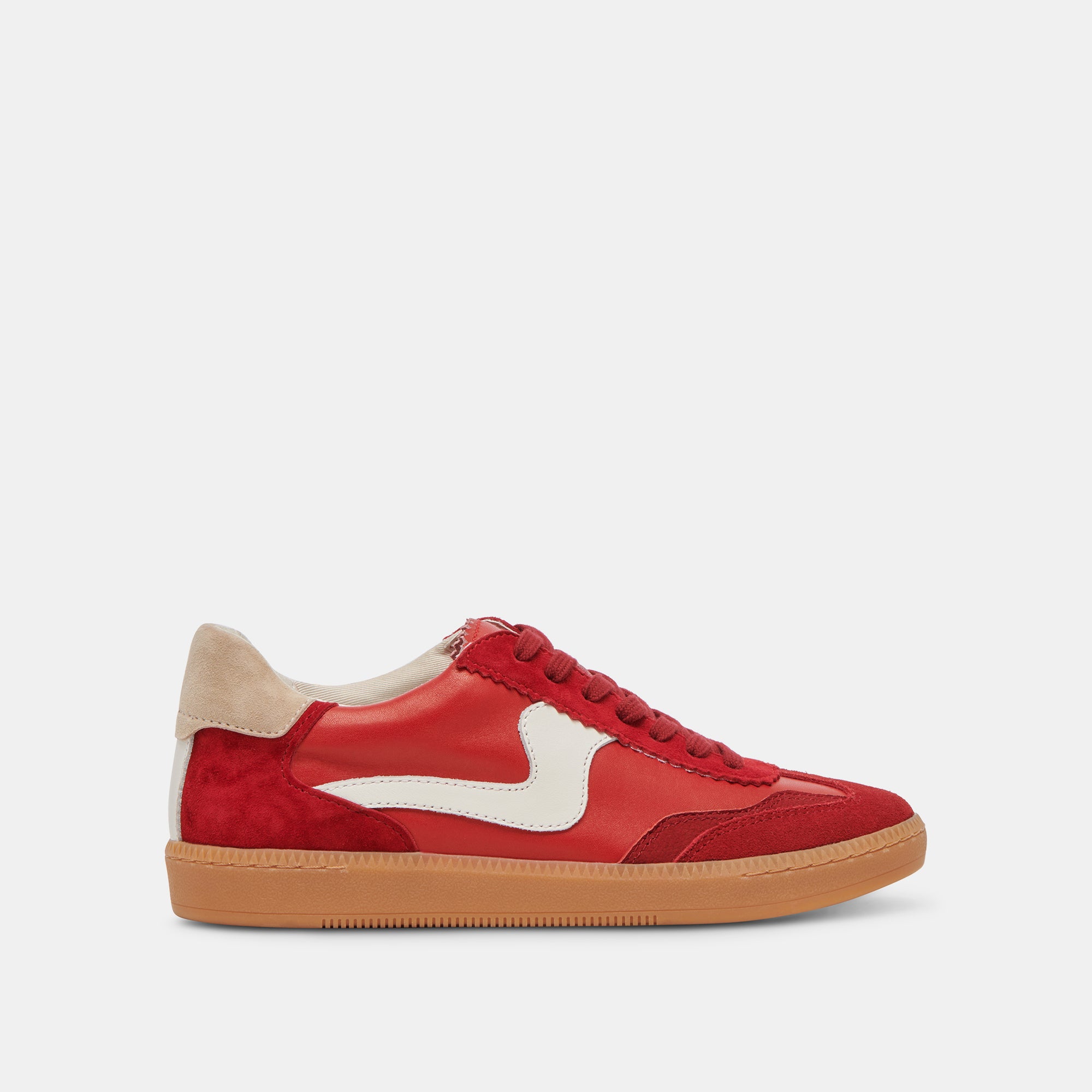 Notice Sneakers - Crimson Suede Casual Shoes for Men & Women | Comfortable Walking & Streetwear Fashion