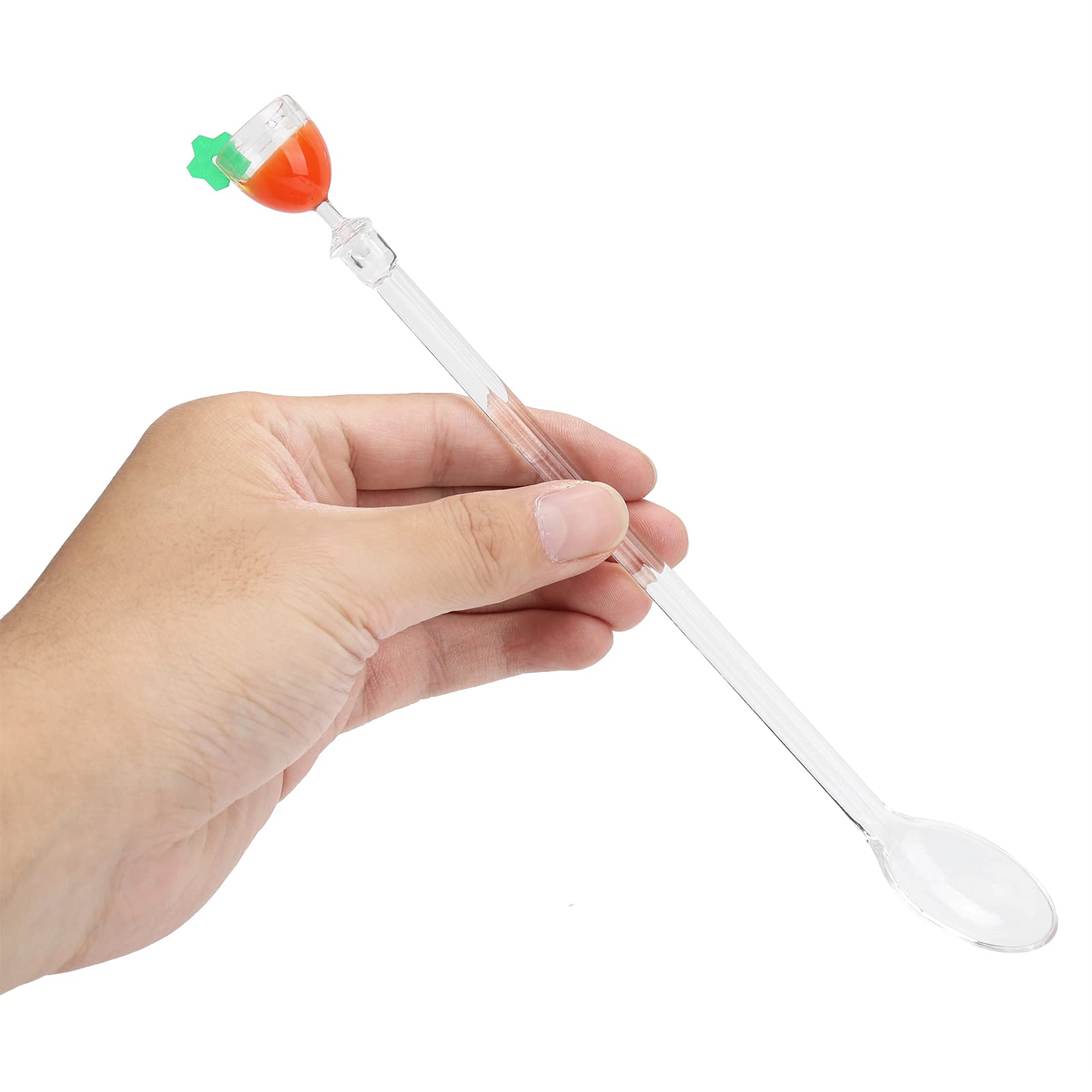 10PCS Cute Cocktail Stirring Sticks - Bar Mixing Spoons Set for Cocktails, Coffee & Drinks - Perfect for Home Bars, Parties & Kitchen Accessories (Small Size)