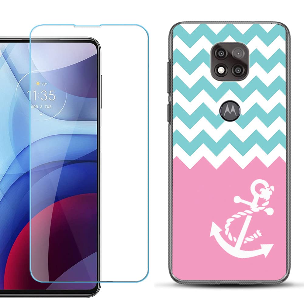 Slim TPU Case for Motorola Moto G Power 2021 with Screen Protector - Durable Protection for Daily Use