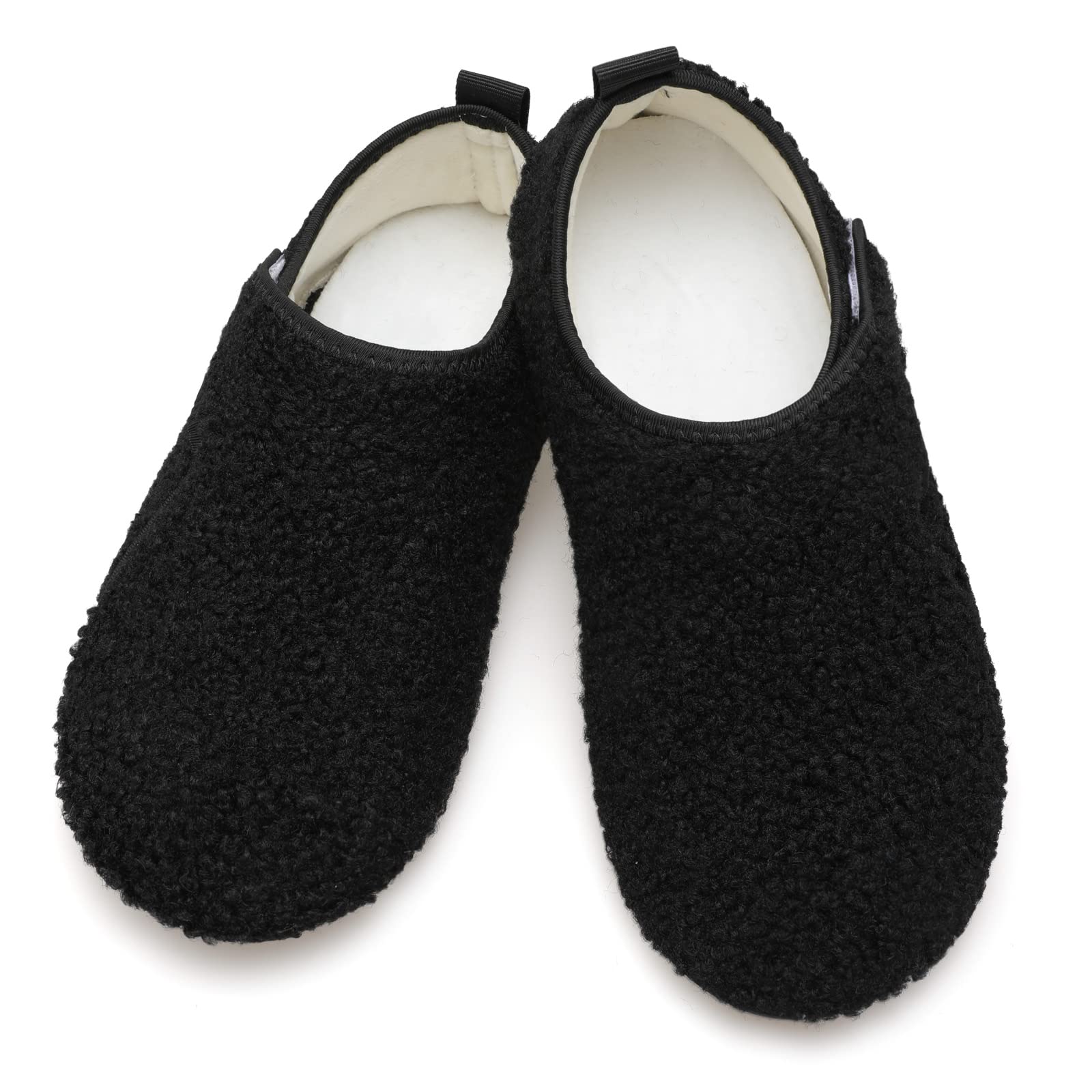 L-RUN Anti-Slip House Slippers for Women & Men - Indoor/Outdoor Warm Home Shoes for Comfort