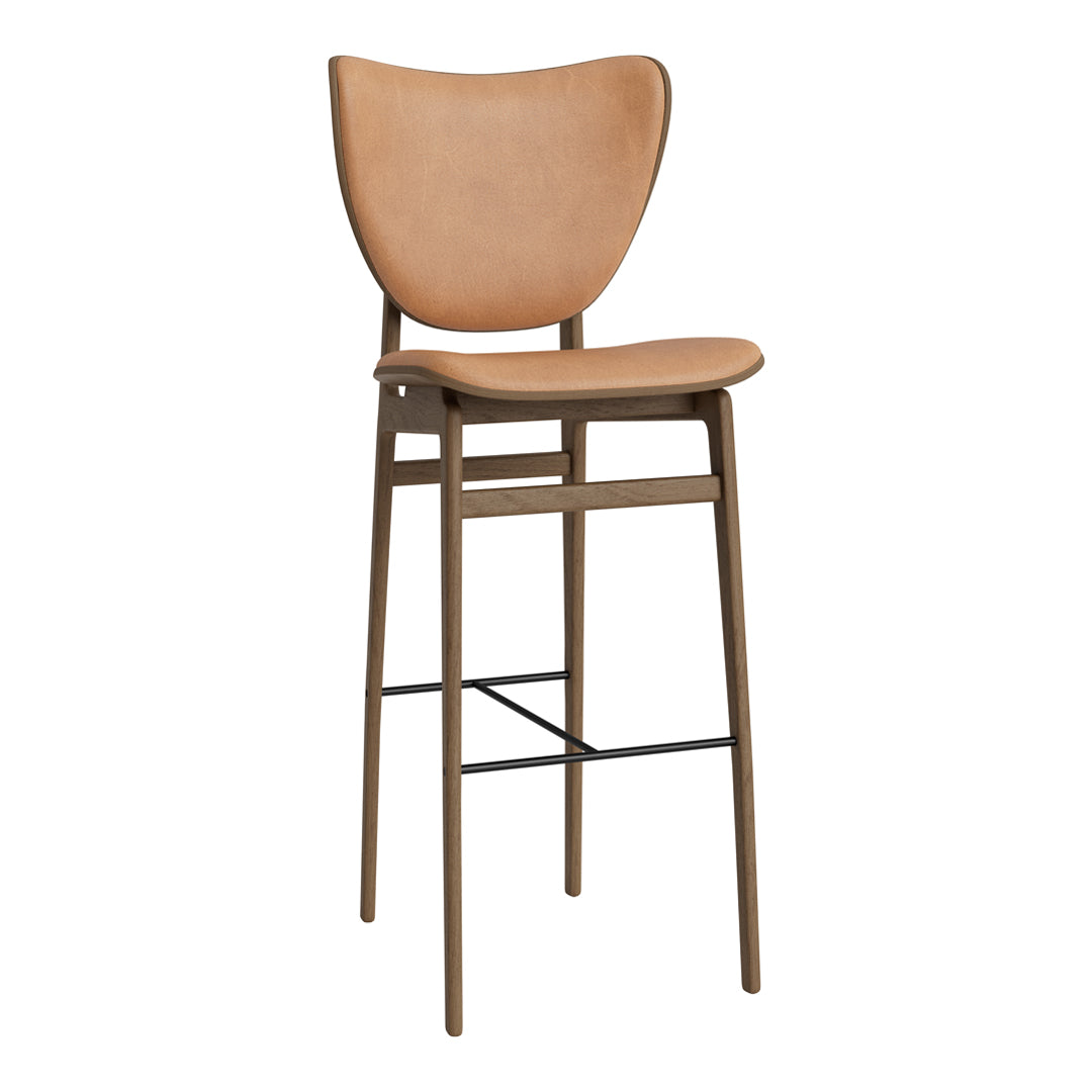 Stylish Upholstered Elephant Bar Chair - Comfortable Counter Height Stool for Kitchen Island, Breakfast Nook & Home Bar Decor