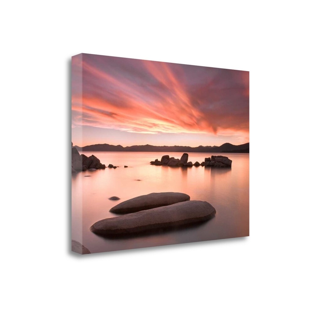 Autumn Sky Fine Art Print by Elizabeth Carmel - Gallery Wrapped Giclee Canvas Painting, Ready to Hang Wall Decor for Living Room, Bedroom & Office