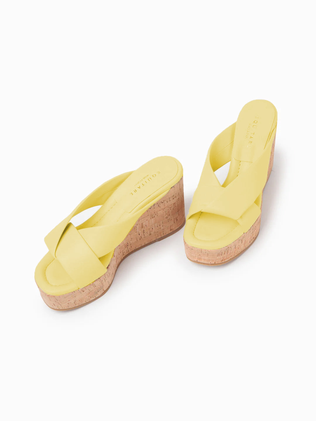 Belisa Women's Comfortable Wedge Sandals - Yellow | Summer Beach Walking Shoes for Women | Perfect for Vacation, Poolside & Casual Outings