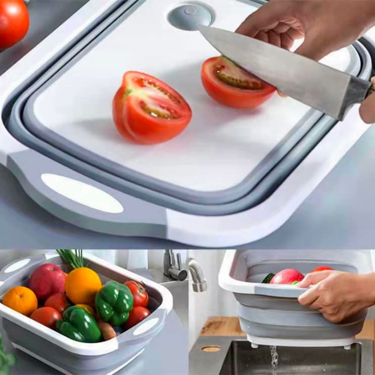 24-Piece Non-Stick Cookware Set with Removable Handles - Stackable Pots and Pans for Camping, RV & Home Use - Includes Foldable Dishes, Collapsible Cutting Board - Induction & Dishwasher Safe - Perfect for Outdoor Adventures, Tiny Homes & Compact Kitchens