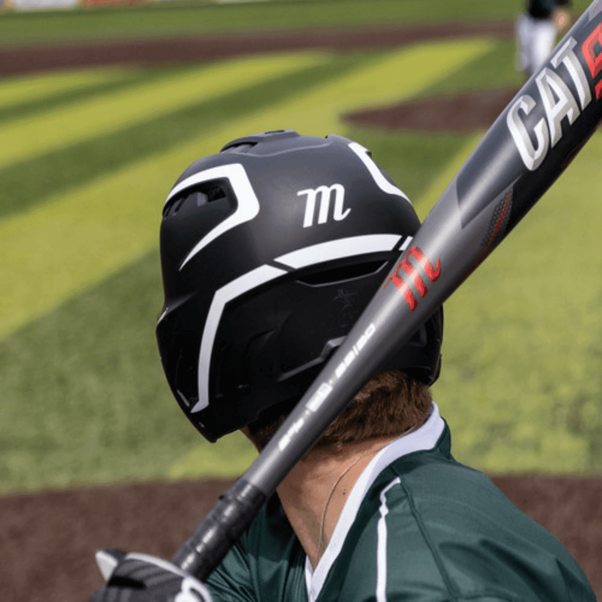 Marucci Duravent Two-Tone Baseball Batting Helmet with Jaw Guard - Lightweight & Durable for Youth & Adult Players - Perfect for Training, Games & League Play