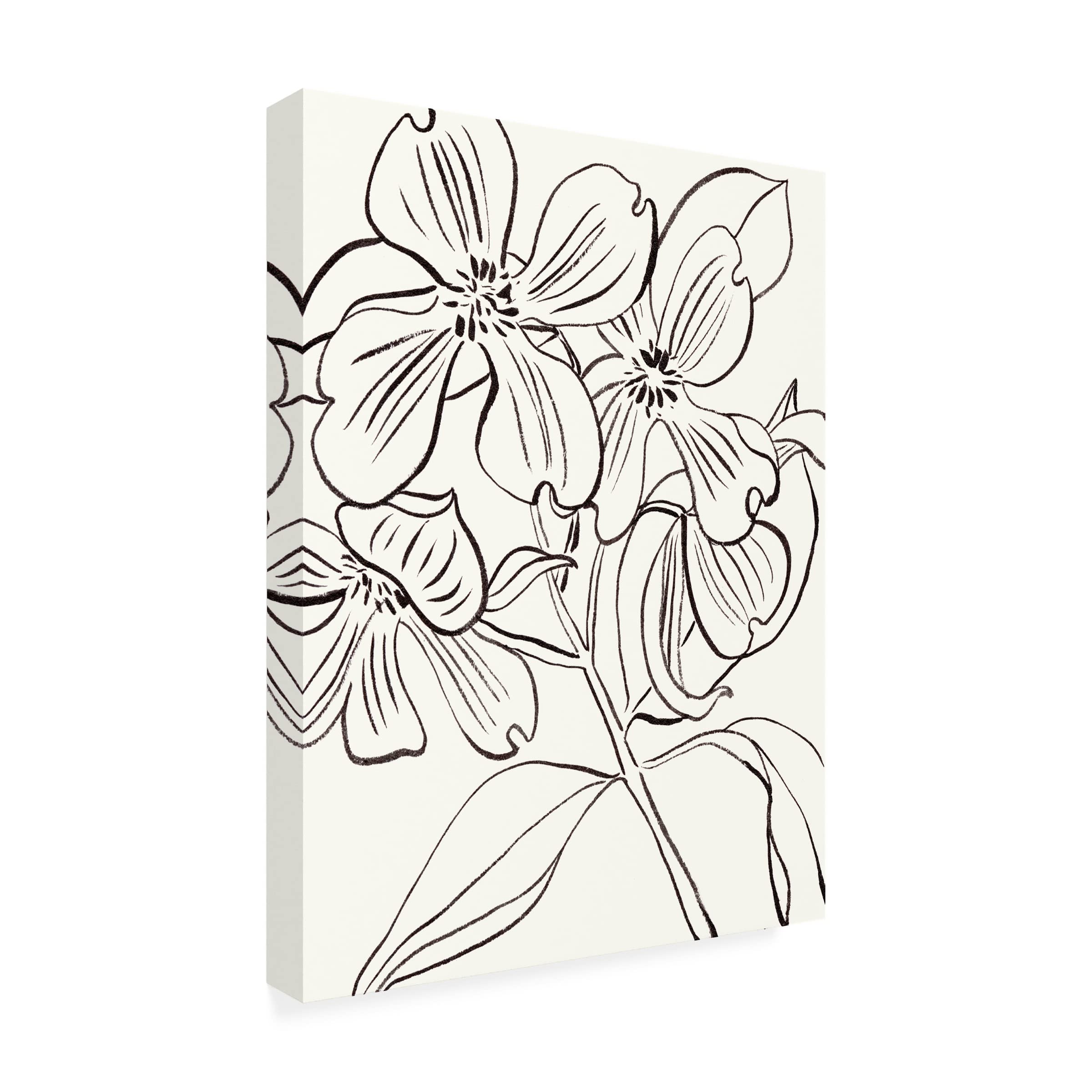 Trademark Fine Art 'Self I' Canvas Wall Art by Melissa Wang - Modern Home Decor for Living Room, Bedroom & Office