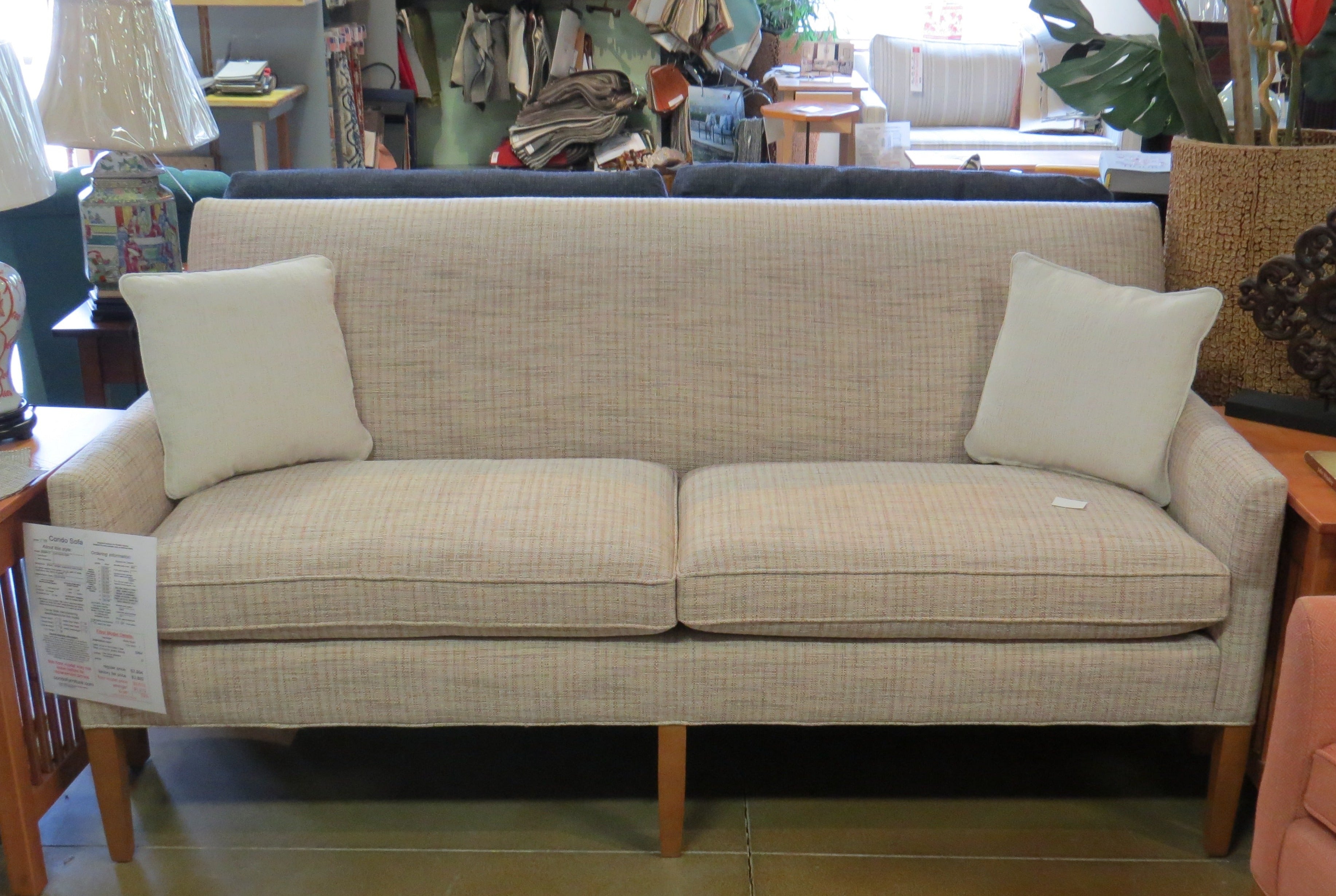 Lexi Condo Sofa - Modern Sectional Couch for Living Room, Showroom Models - Perfect for Small Spaces, Apartments & Cozy Home Decor