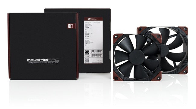 Noctua NF-F12 Industrial PPC 2000 PWM 120mm High-Performance Cooling Fan - IP67 Waterproof, 24V DC - Perfect for PC Cooling, Servers, and Industrial Applications