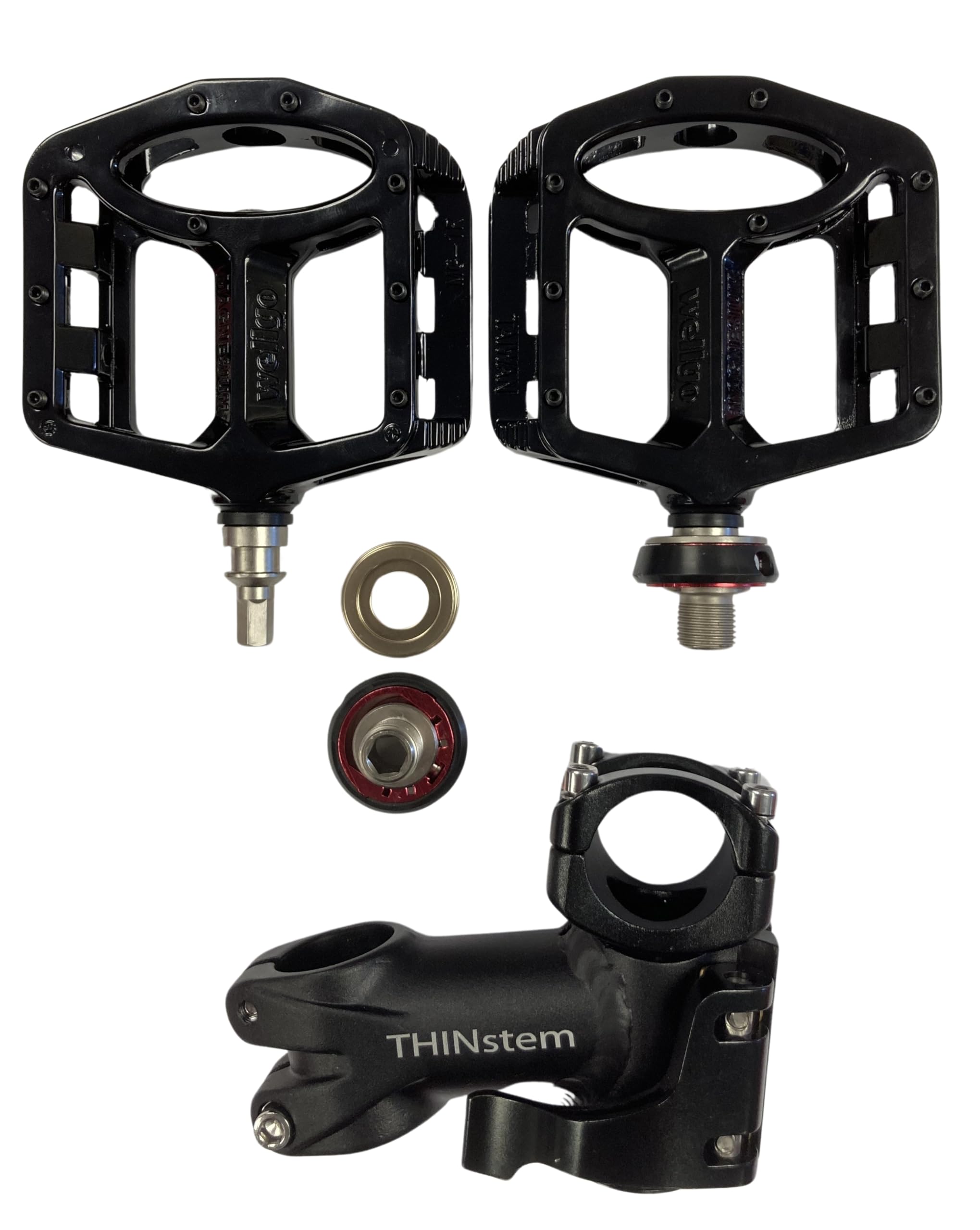Flat Bike Pedals & 1