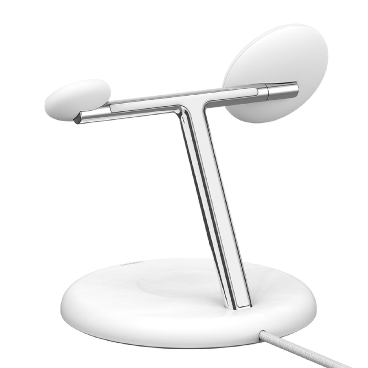 Belkin BoostCharge Pro Qi2 3-in-1 Wireless Charging Stand - 15W Fast Charging for iPhone, Android & AirPods - Perfect for Home, Office & Nightstand Use