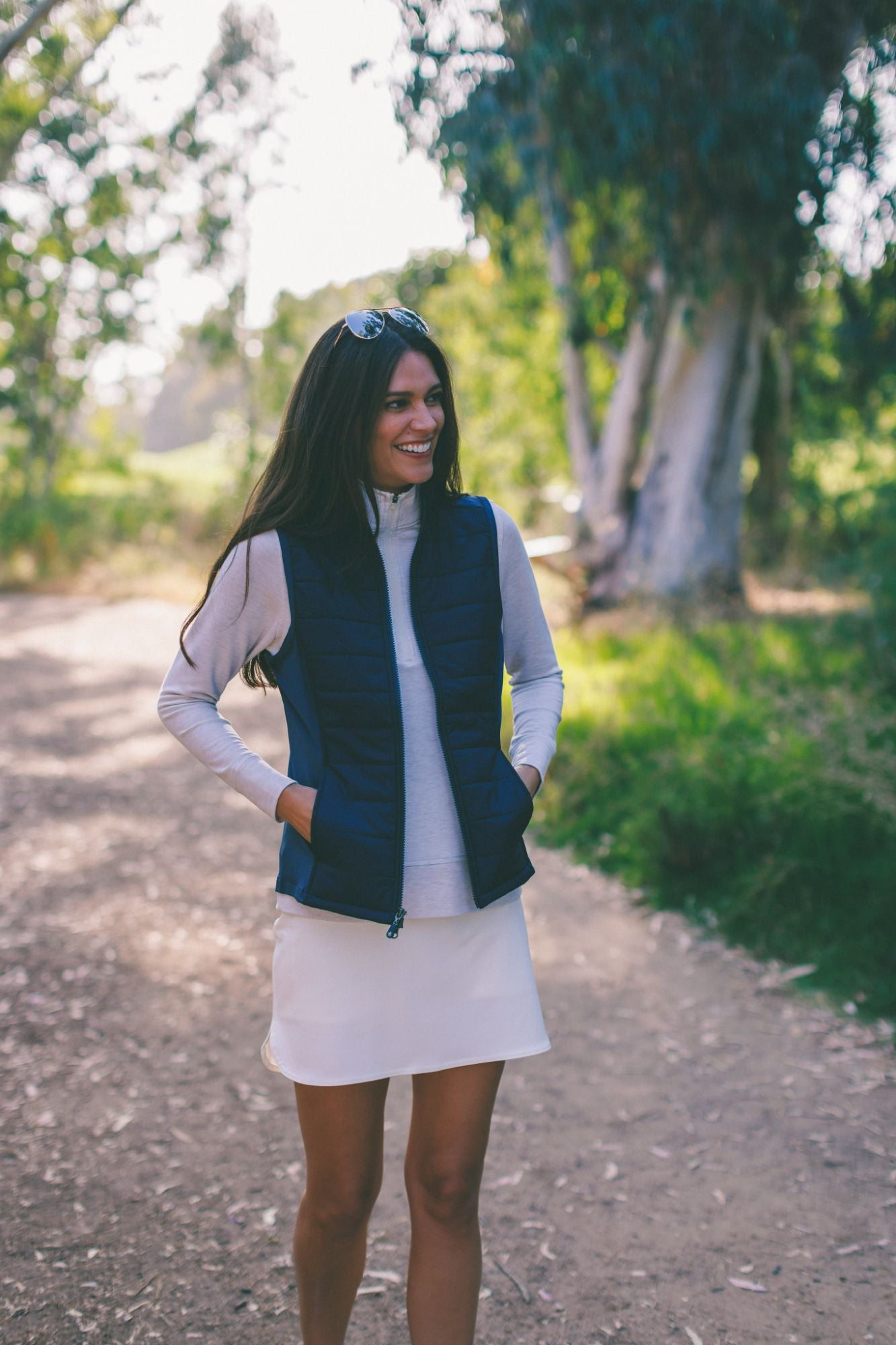 Women's Lightweight Fusion Vest - Waterproof & Windproof Outdoor Jacket for Hiking, Running & Travel | Perfect for All Seasons
