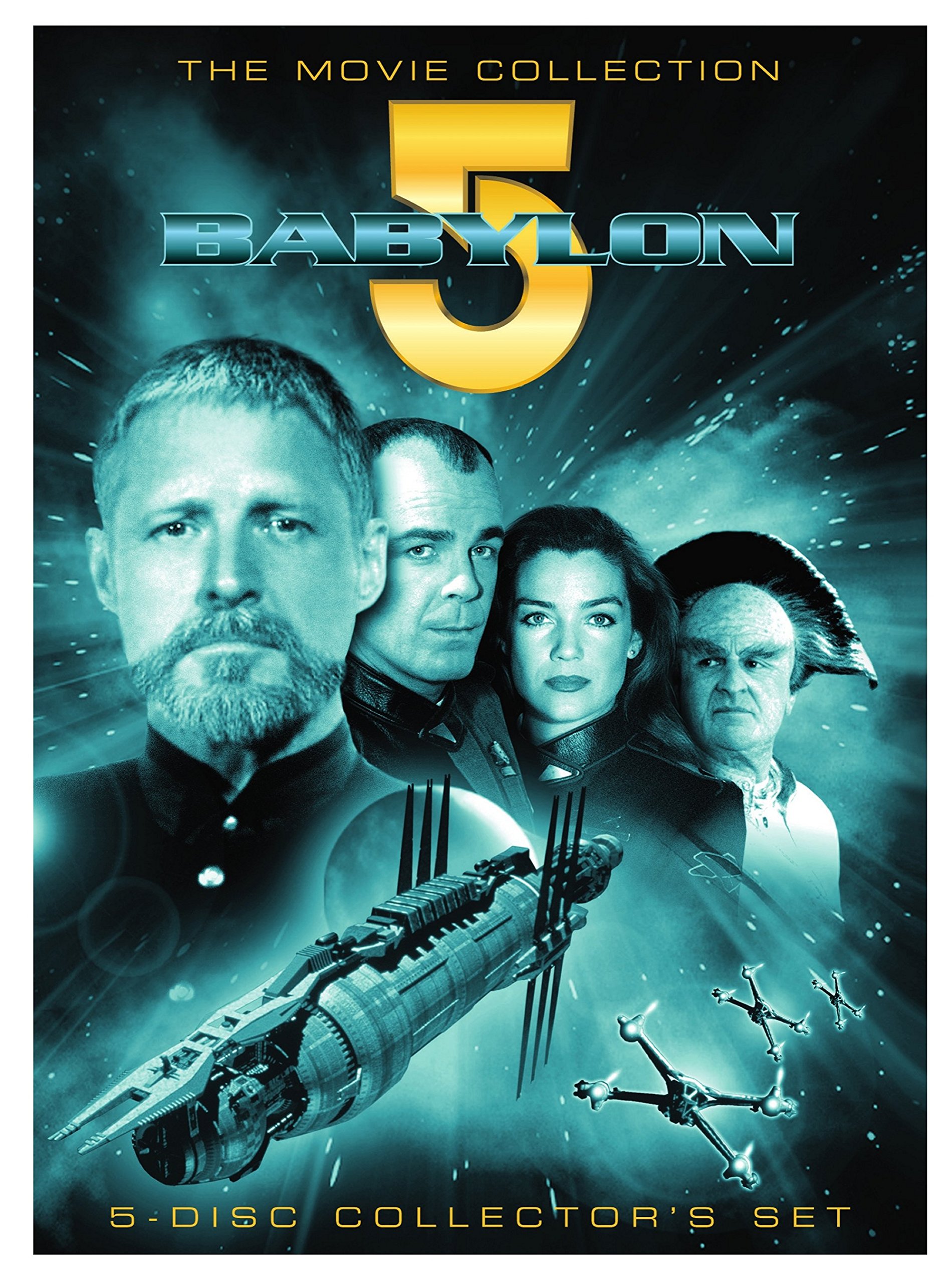 Babylon 5: The Complete Movie Collection | Sci-Fi DVD Box Set | Perfect for Sci-Fi Fans & Movie Collectors | Great for Movie Nights & Gift Giving