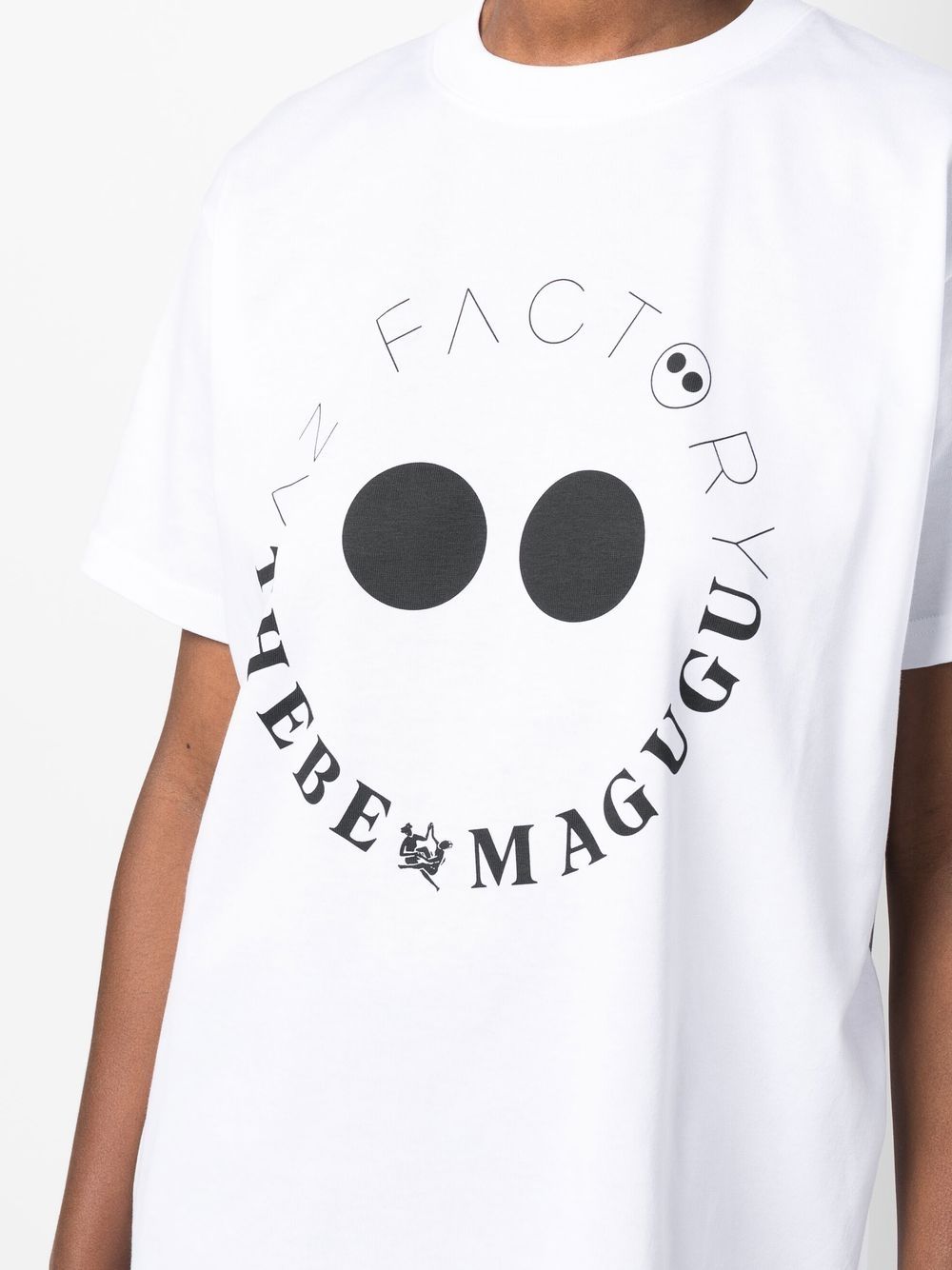 AZ FACTORY BY THEBE MAGUGU Men's White T-Shirts & Polo Shirts - Casual Wear for Everyday Comfort & Style