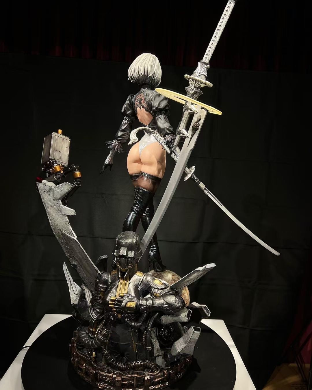 Prime1Studio x Square Enix Licensed Nier:Automata 2B 1/3 Scale Statue - Official Collectible Figure for Anime & Gaming Fans | Perfect for Display in Home Office or Gaming Room