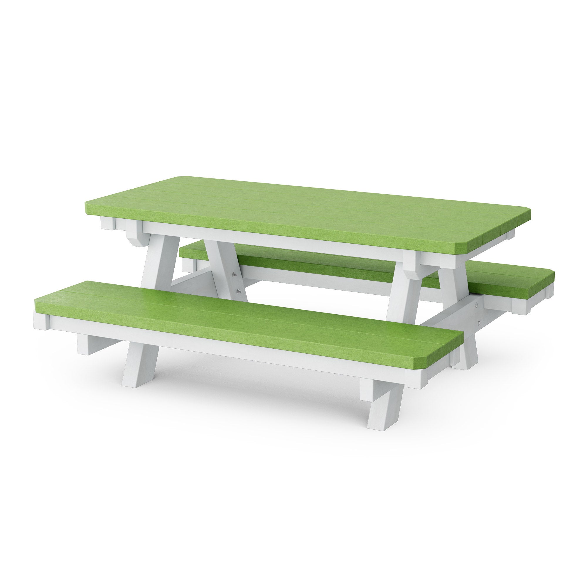 Heritage Kids Picnic Table - Durable Outdoor Wooden Table for Children's Playtime, Backyard, and Garden Activities