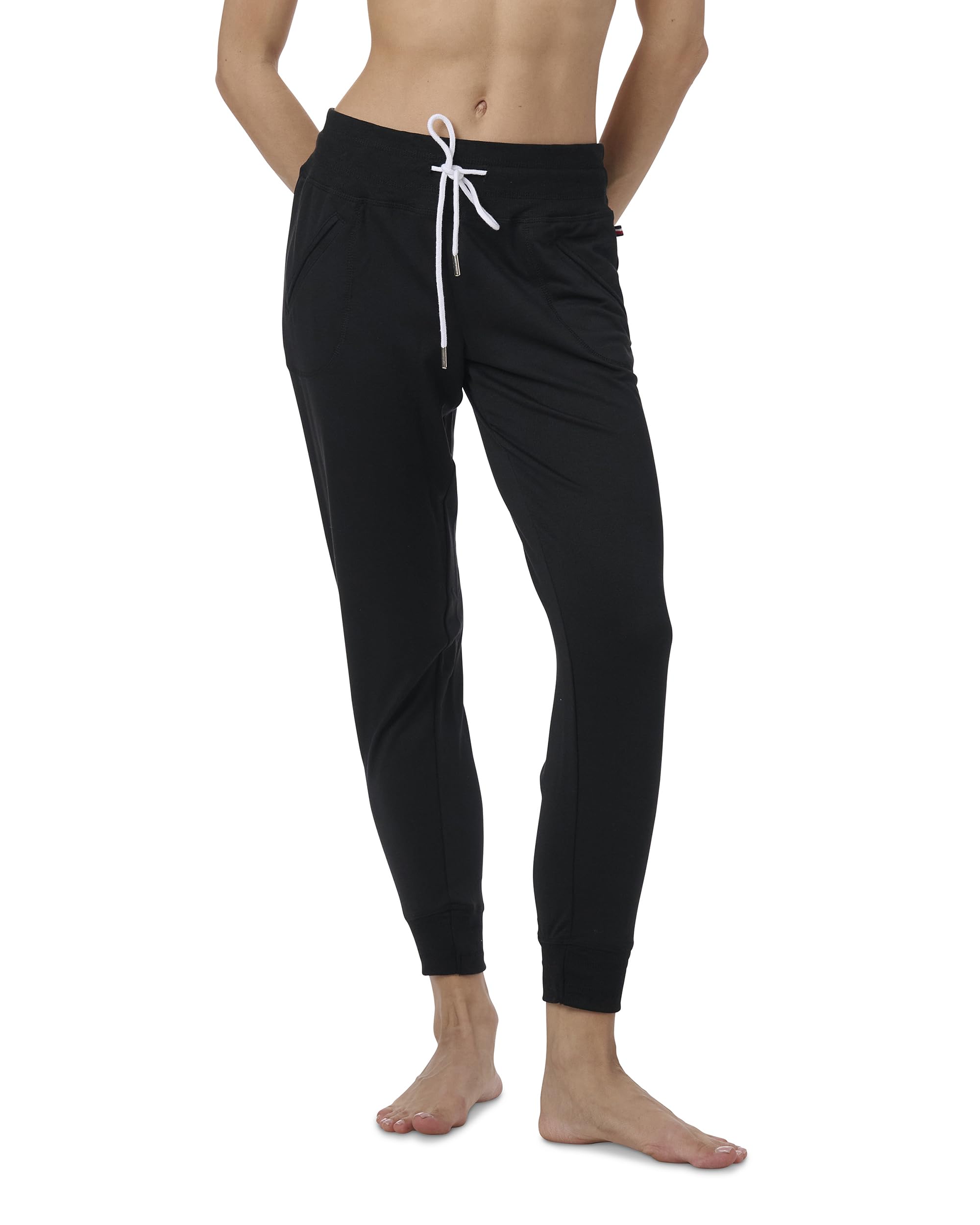 Tommy Hilfiger Men's Comfortable Core Jogger Sleepwear Pants - Soft Lounge Pants for Relaxing at Home, Sleeping & Casual Wear
