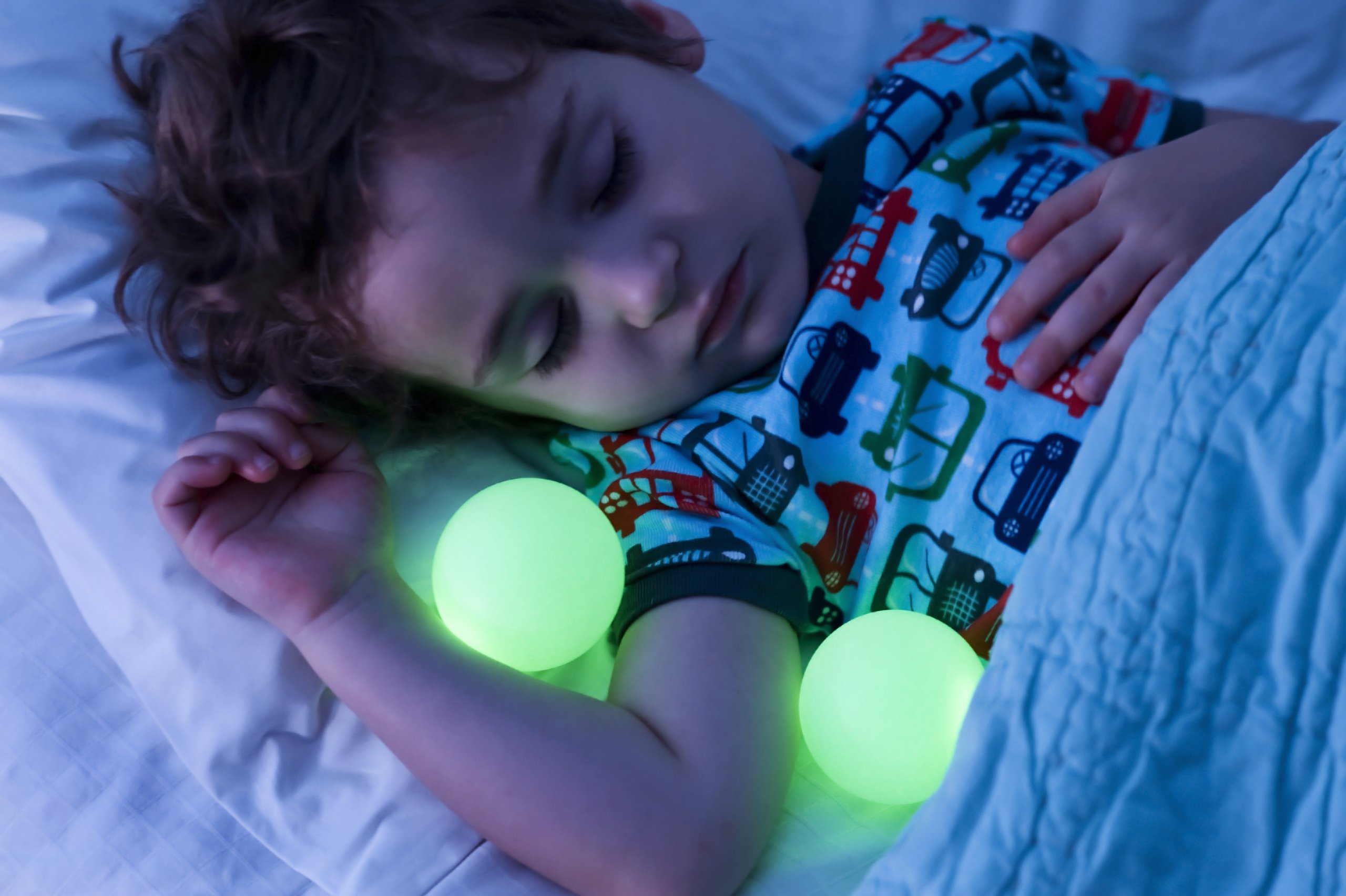 Boon Glo Nightlight with Portable Balls - Soft Glow LED Night Light for Kids & Babies - 1-Pack White - Perfect for Nurseries, Bedrooms & Hallways