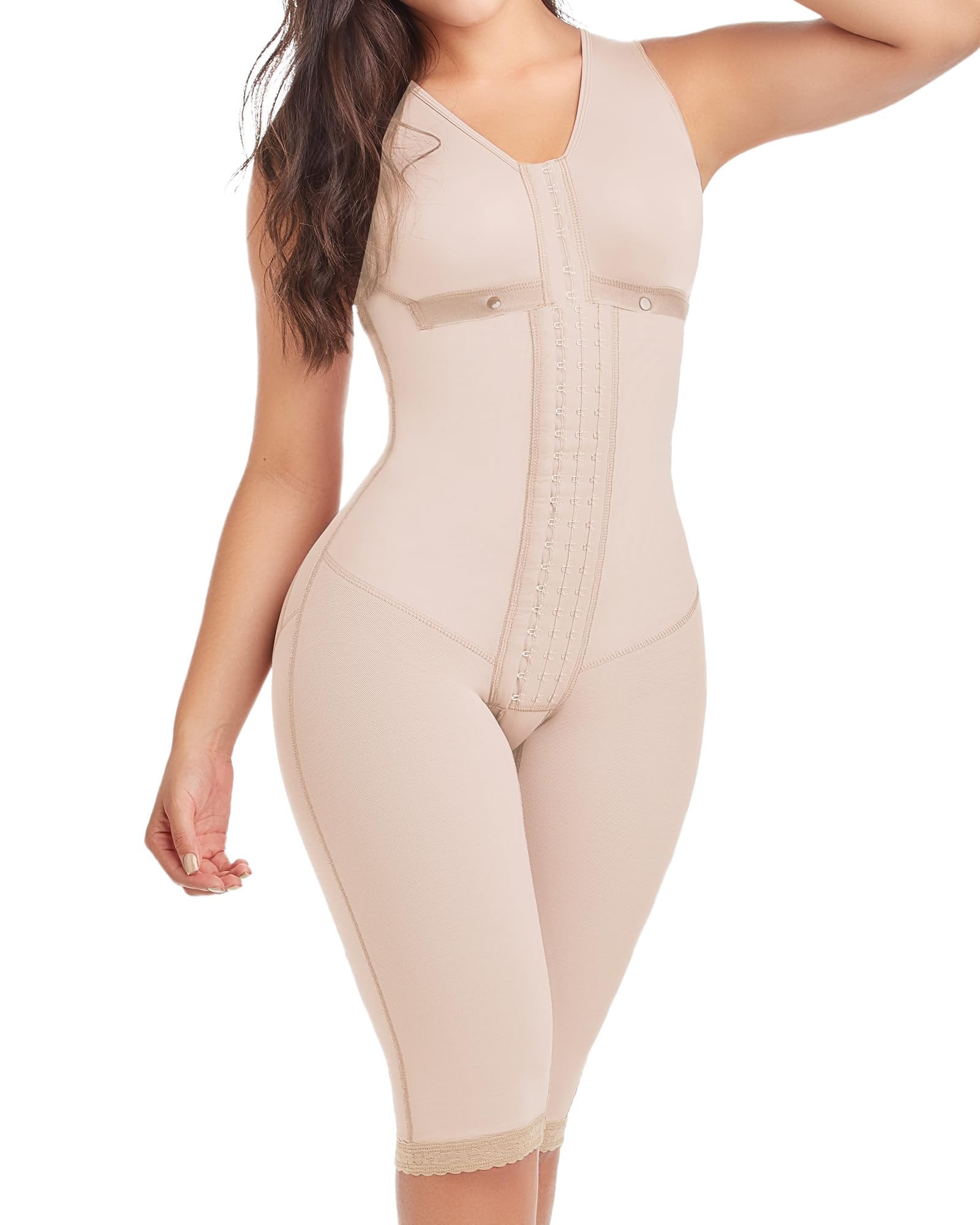 D'PRADA DELIÉ High Compression Shapewear for Women - Tummy Control Colombian Faja Girdle for Abdomen & Waist Slimming | Perfect for Postpartum, Workouts & Everyday Wear