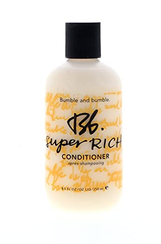 Bumble and Bumble Super Rich Conditioner 8 oz - Hydrating & Repairing Hair Treatment for All Hair Types - Perfect for Dry, Damaged, or Color-Treated Hair - Unisex Hair Care