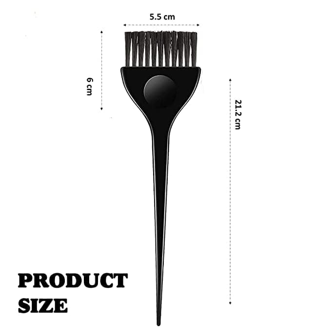 Professional Plastic Hair Color Mixing Bowl with Dye Brush - DIY Hair Dyeing & Tinting Kit for Salon & Home Use - Perfect for Oil Treatments & Hair Coloring