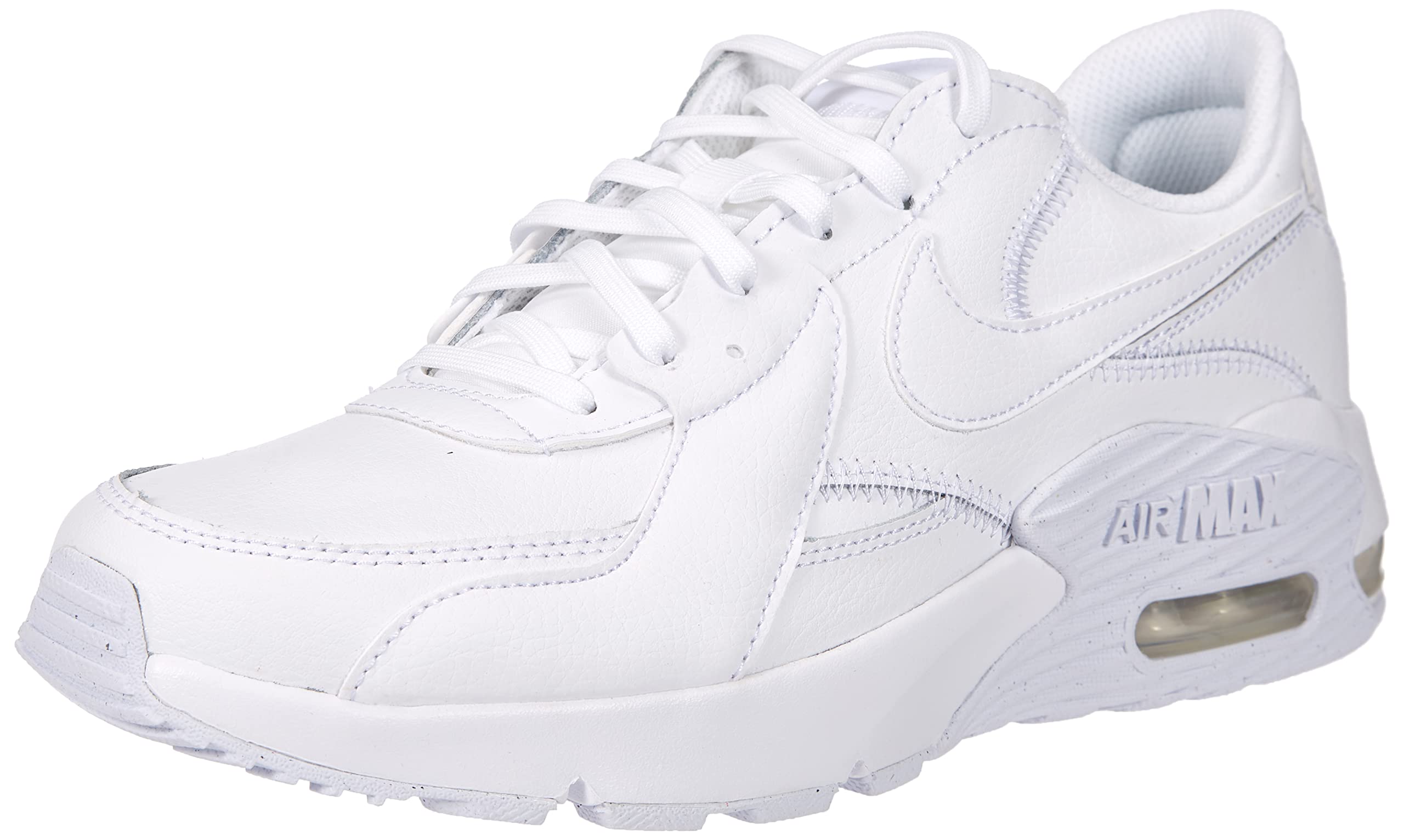 Nike Women's Air Max Excee Lea Sneakers - White/White-White (DC9437 100) | Lightweight Running Shoes for Women | Perfect for Gym, Workouts & Casual Wear