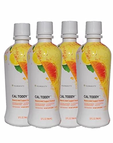 Cal Toddy™ Cold Brew Coffee Concentrate - 32 fl oz (4 Bottles) | Smooth & Bold Flavor for Iced Coffee, Lattes & Cocktails at Home or Office