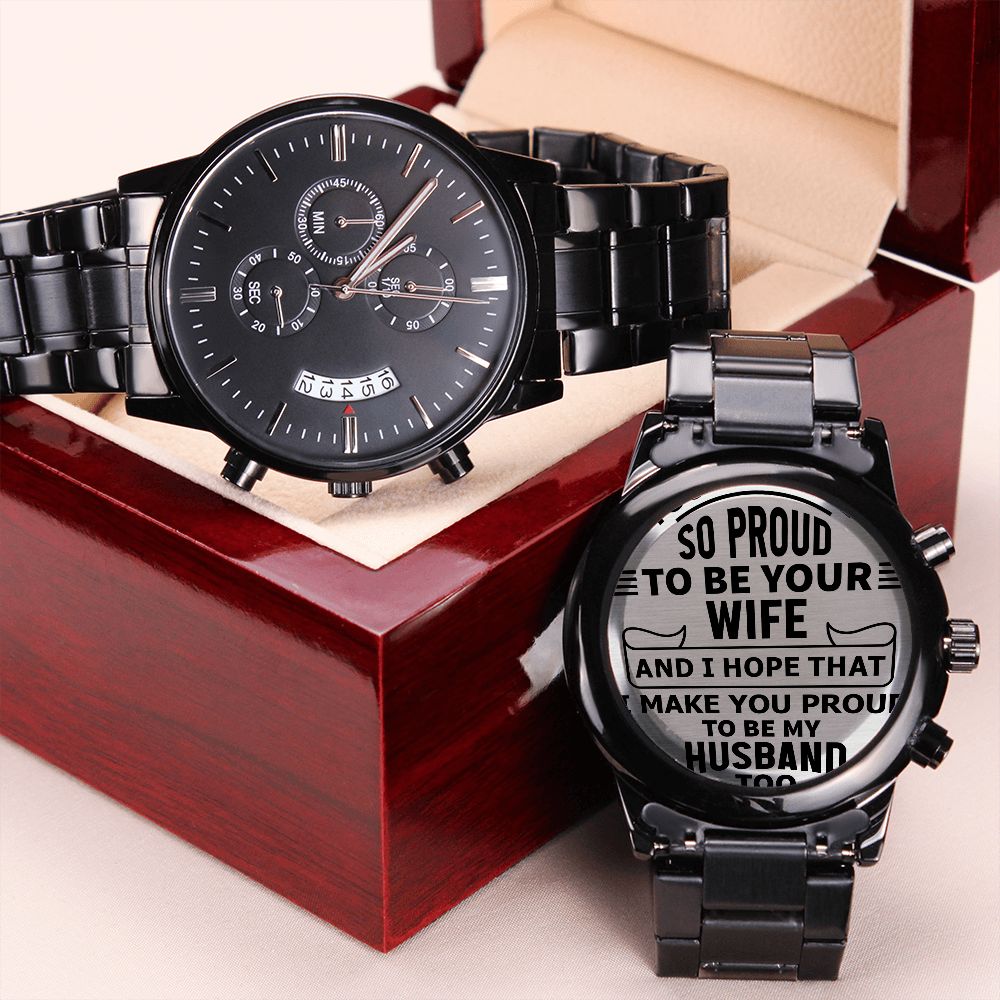 Durable Men's Watch - Perfect Gift for Husband, Christmas, Birthday - Ideal for Everyday Wear, Work & Special Occasions