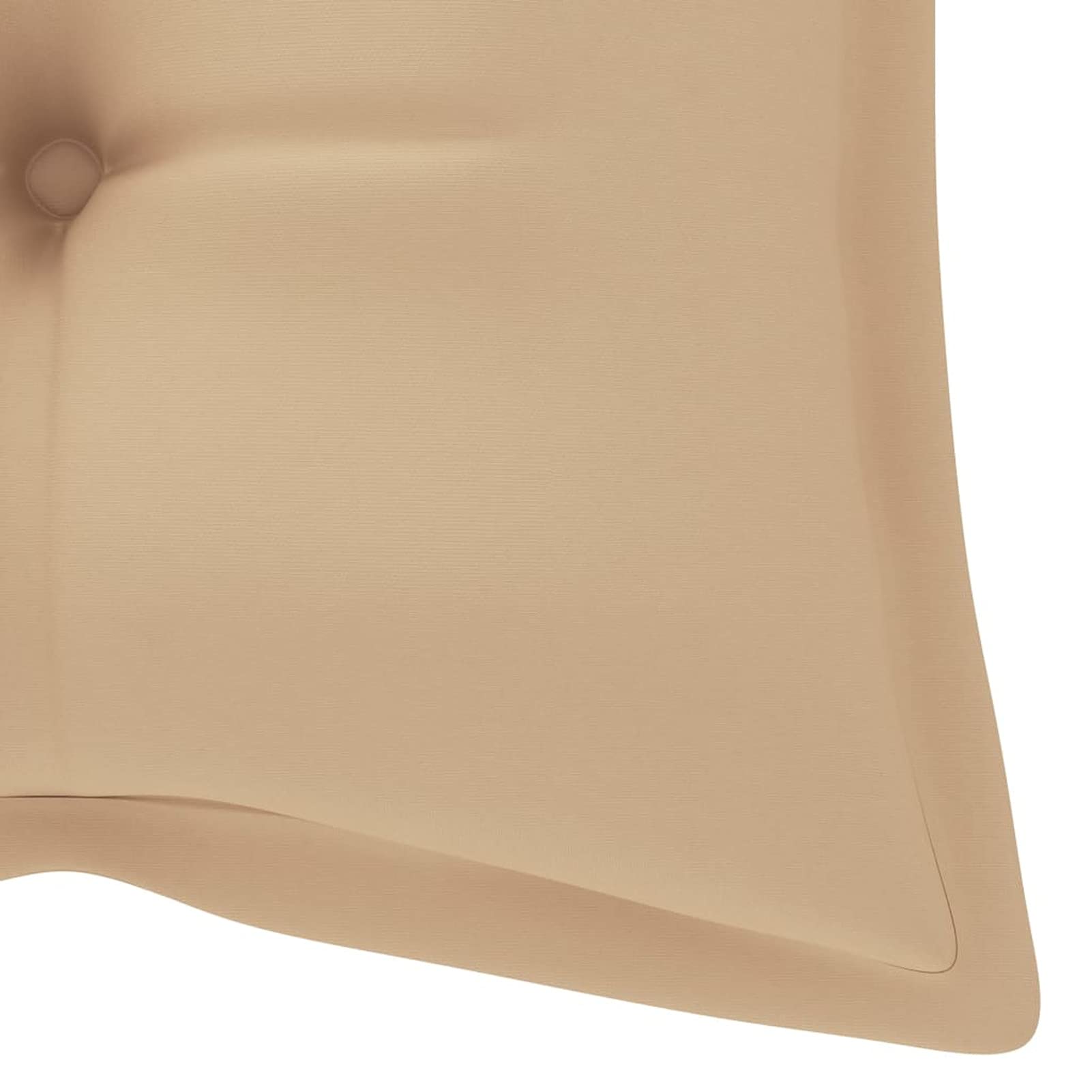 Premium Outdoor Swing Chair Cushion - Soft Polyester Fabric Garden Hammock & Bench Seat Pad - Water-Resistant Beige Cushion 47.2