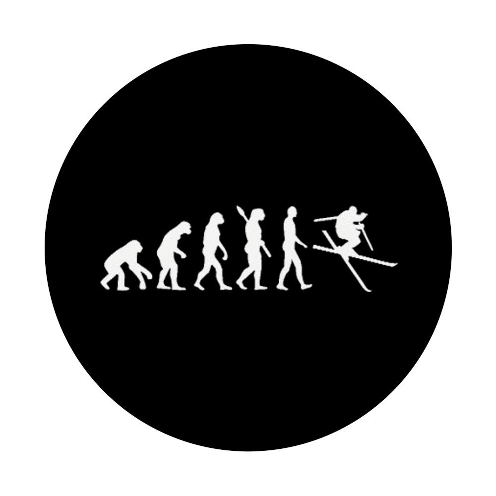 Evolution Skiing PopSockets Phone Grip & Stand - Expandable Phone Holder for iPhone, Samsung, Tablets - Perfect for Skiing, Outdoor Adventures & Daily Use