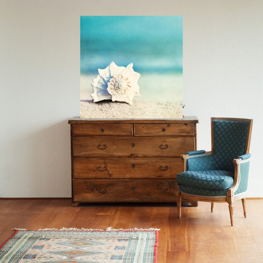 Paradise Canvas Wall Art by Carolyn Cochrane - 32x32 Inch Ready to Hang Painting for Living Room, Bedroom, Office Decor | Modern Abstract Artwork for Home & Commercial Spaces