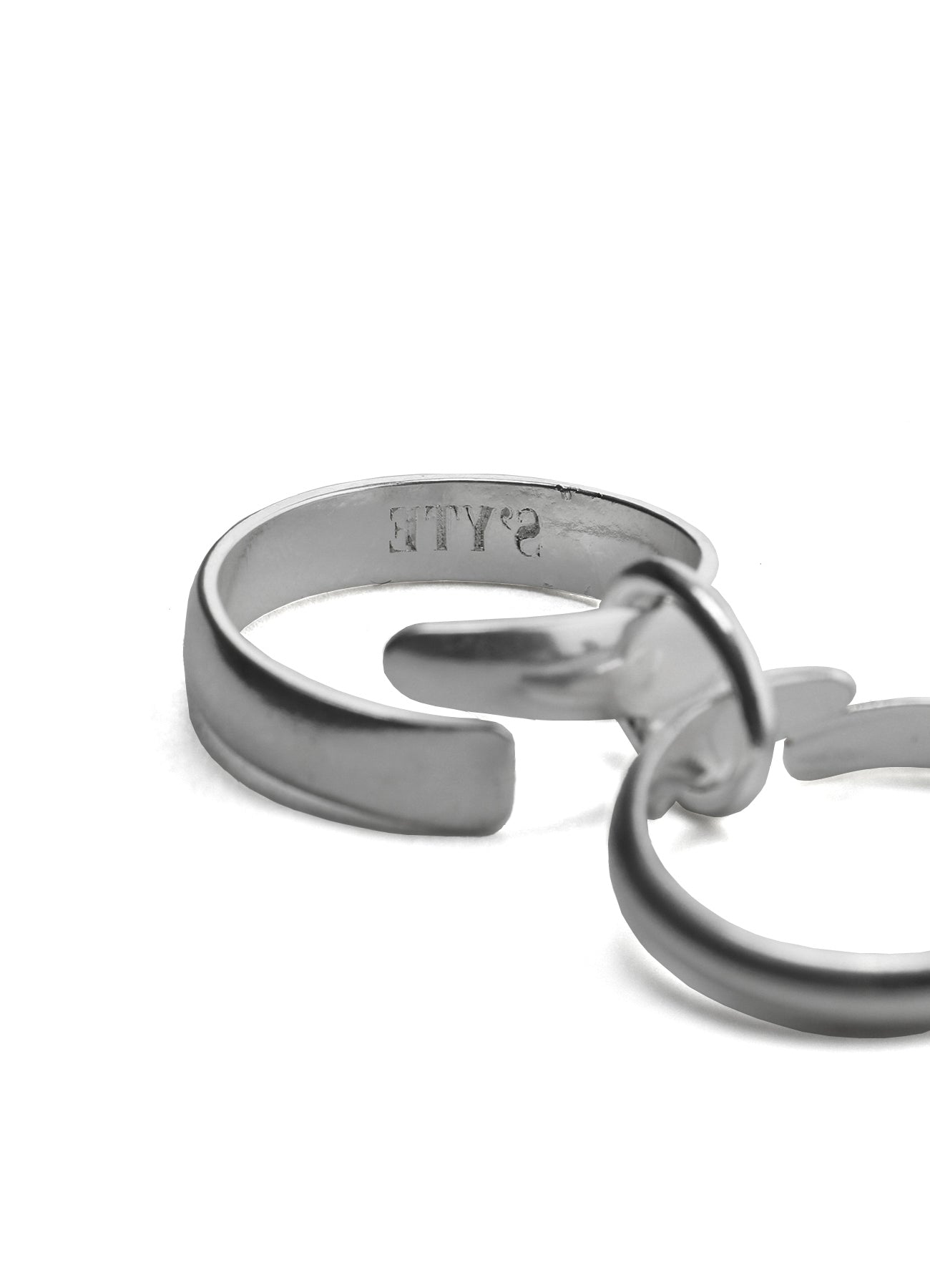 Stylish Brass Two Strand Mixed Ring for Women - Trendy Boho Jewelry for Everyday Wear & Special Occasions