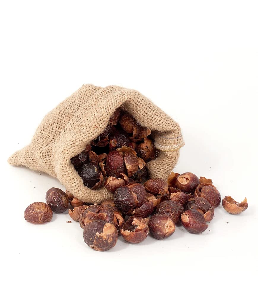 Organic Reetha Powder (Soap Nuts) for Hair Growth & Skin Care - 100% Natural Indian Soapberry (Aritha/Ritha) - Promotes Strong, Healthy Hair - 100g (Pack of 2) - Perfect for DIY Hair Masks, Scalp Treatments & Natural Cleansing