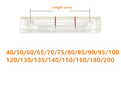 200mm Oil Liquid Level Gauge Vernier for Screw Air Compressor - Accurate Fluid Measurement Tool for Industrial Machinery Maintenance