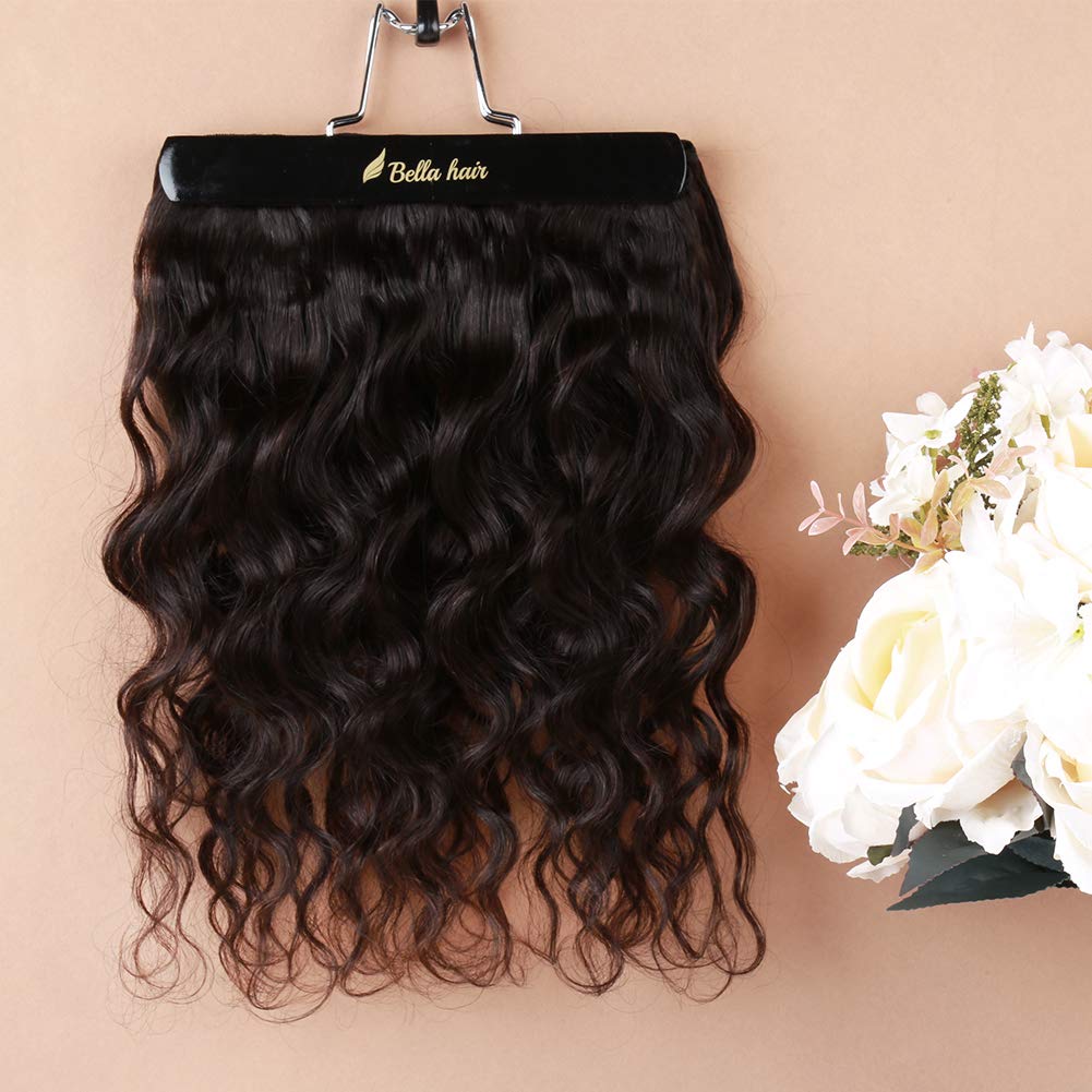 Bella Hair 100% Human Virgin Hair Weave - 3 Bundles Deep Wave Loose Wave Hair Extensions 12-30 Inch Natural Black Color for African American Women | Perfect for Daily Styling, Special Occasions & Protective Hairstyles
