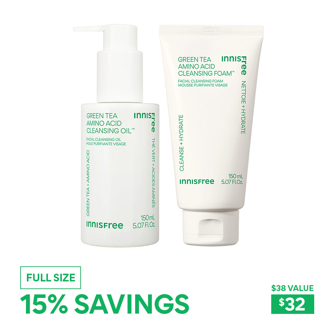 Fresh Start Double Cleansing Duo - Oil & Foam Cleanser Set for Deep Pore Cleansing | Perfect for Morning & Night Skincare Routine