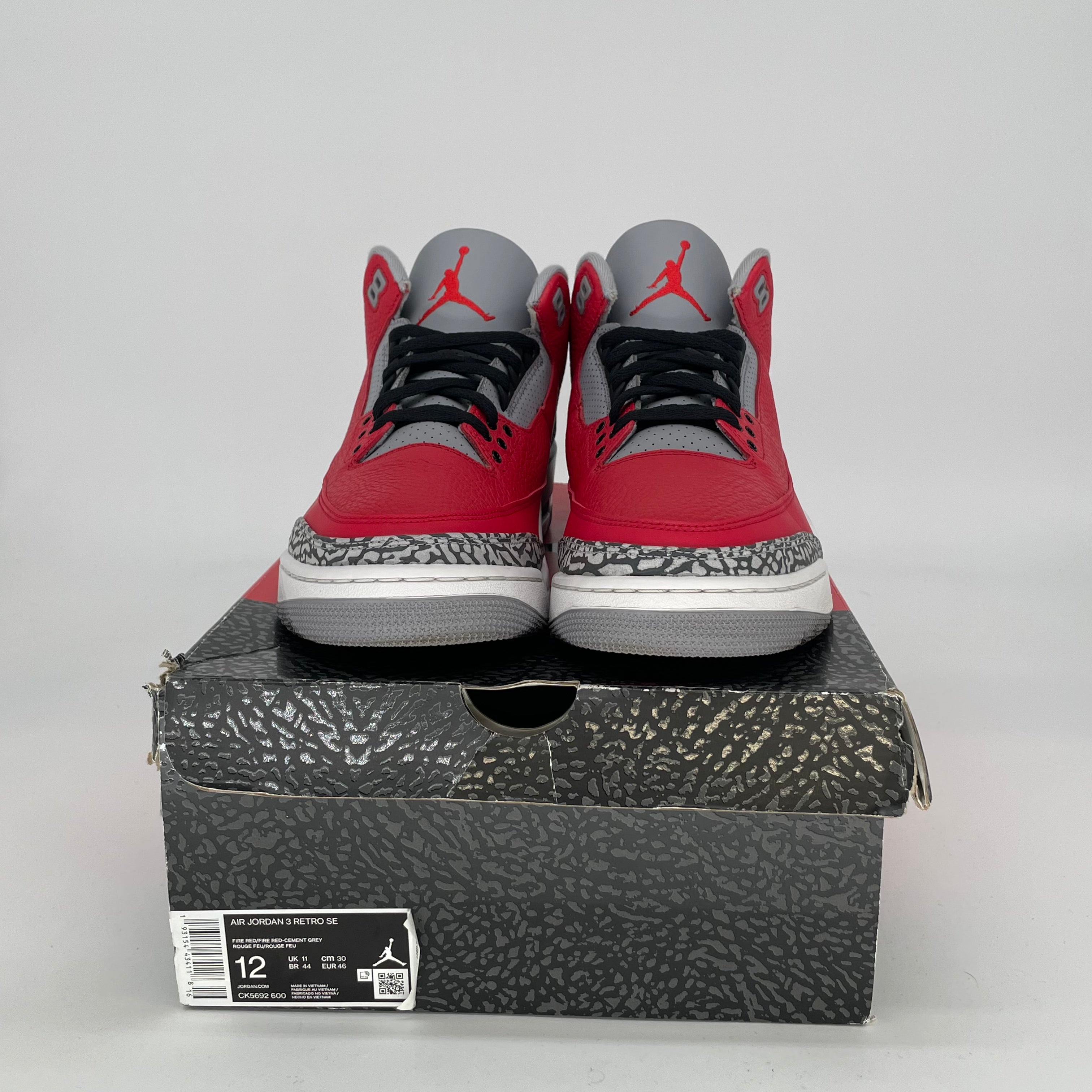 AIR JORDAN 3 UNITE Retro Basketball Shoes Men's Size 12 - CK5692-600 | Authentic Nike Sneakers for Running, Gym & Streetwear Fashion