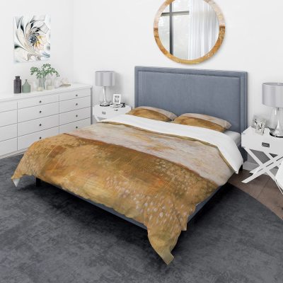 A Night of Transformation: The Amber Modern Horizon Duvet Cover Set