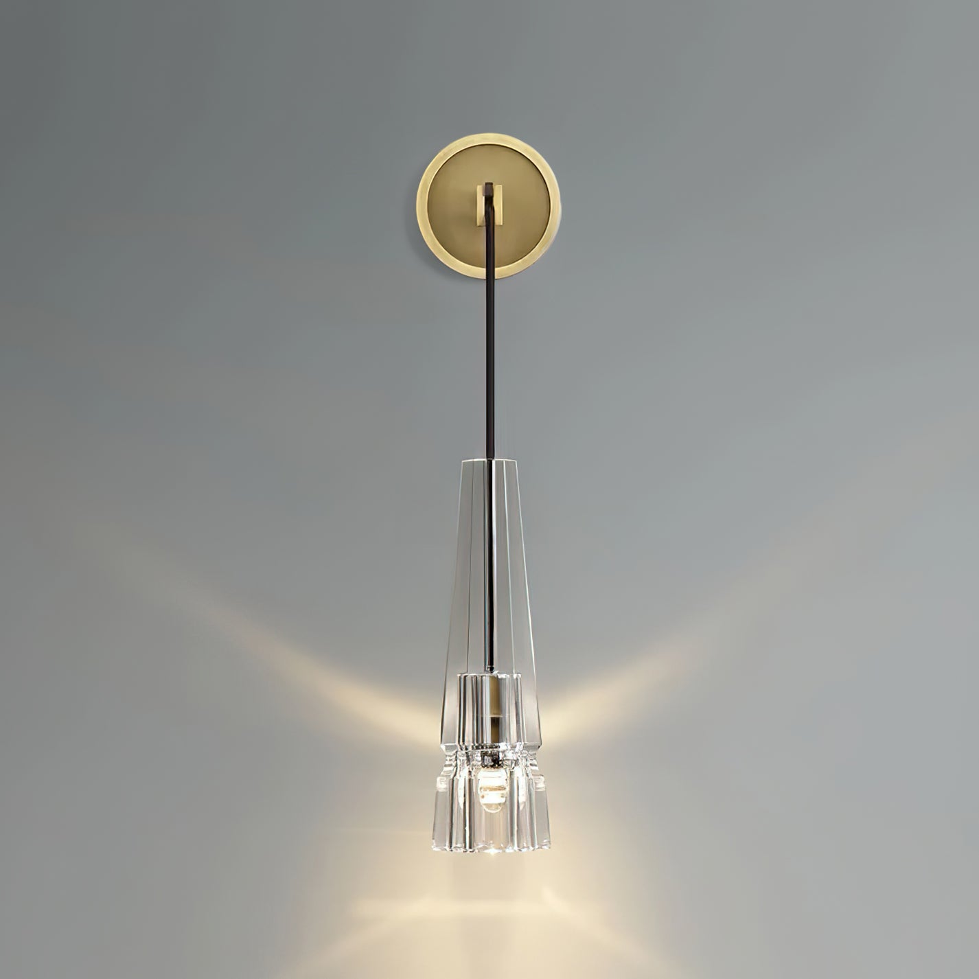 Chamonix Wall Sconce Light Fixture - Modern & Elegant Home Decor for Living Room, Bedroom, or Hallway Lighting