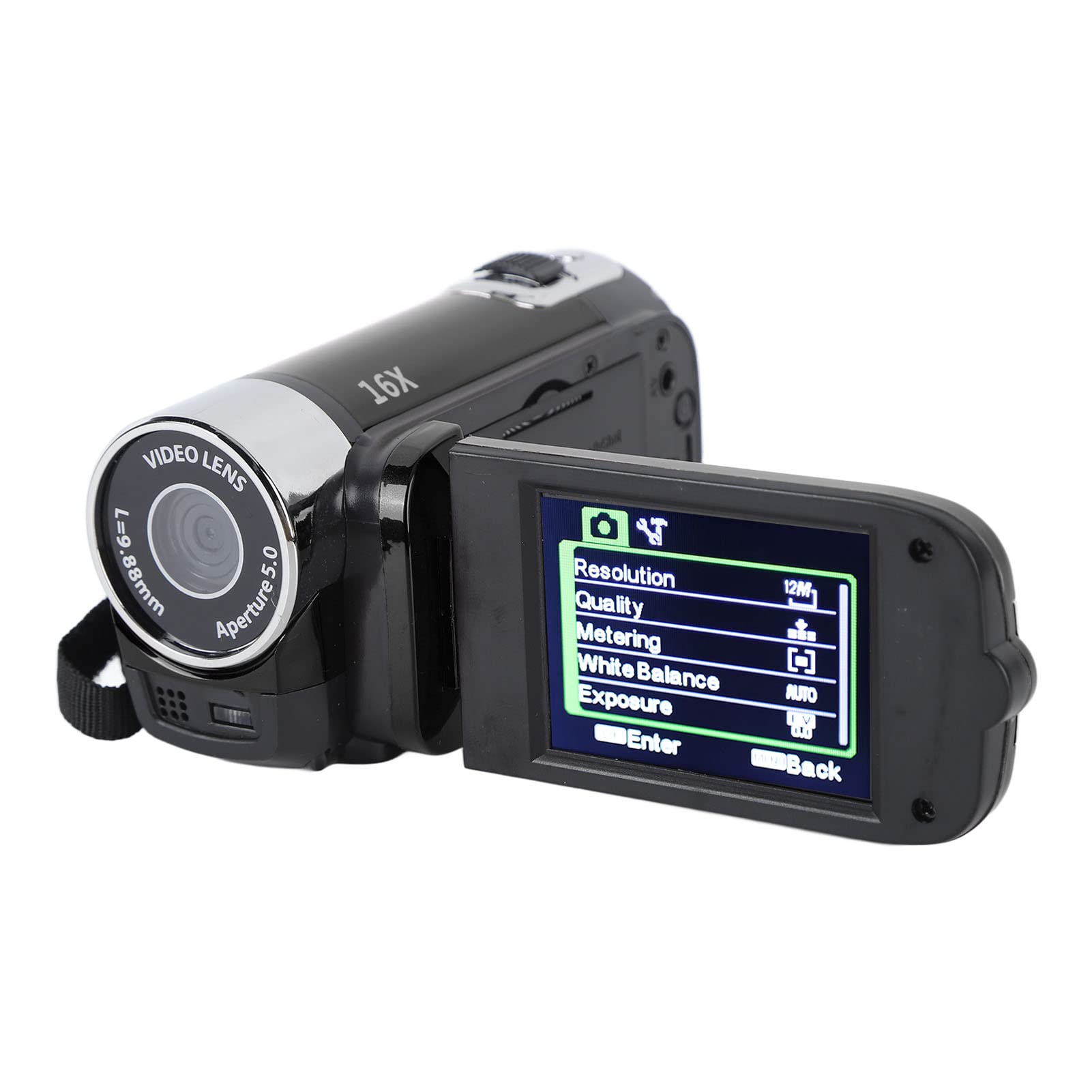 1080P HD Digital Video Camera - 16MP DV Camcorder with 2.7